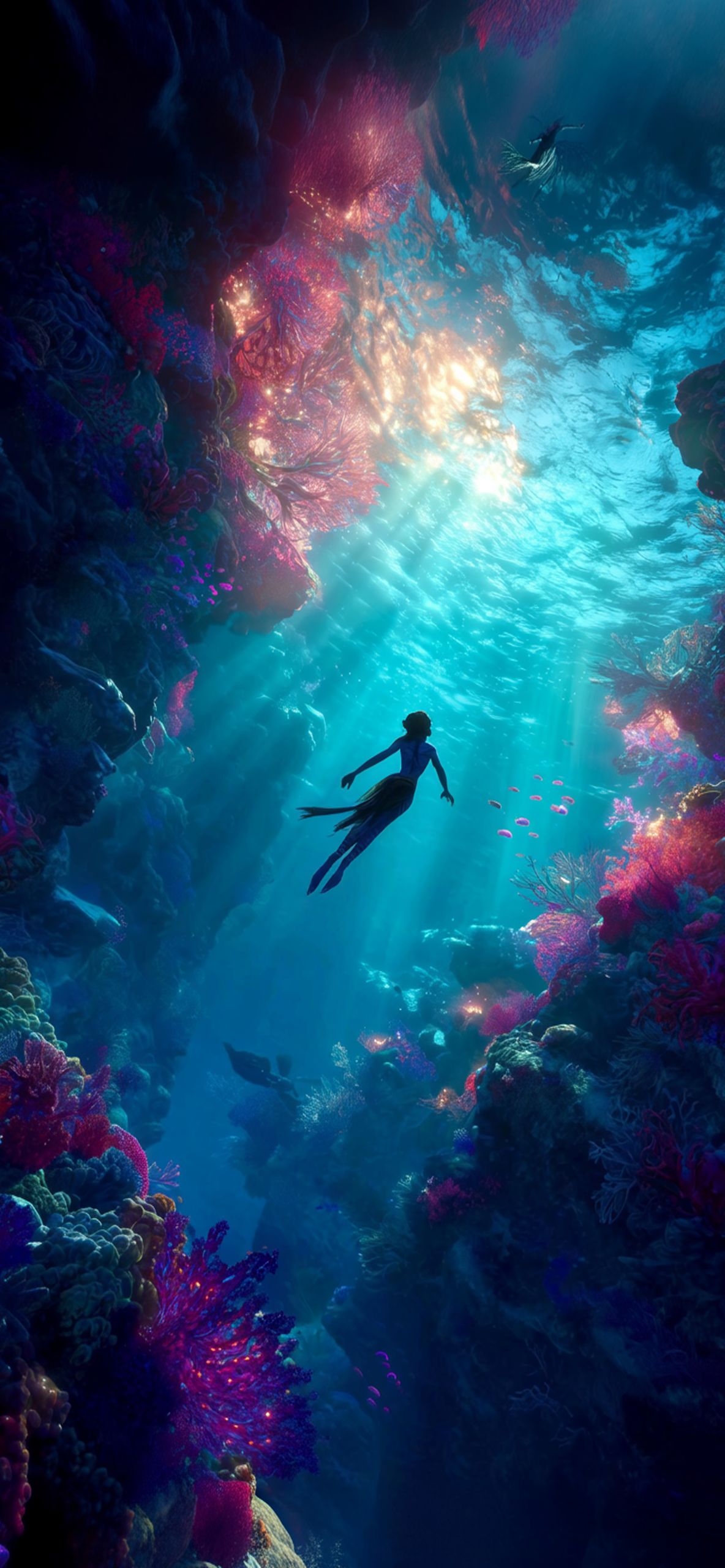 Metkayina Coral Reef Underwater iPhone Wallpaper 4K Metkayina Coral Reef Underwater iPhone Wallpaper 4K — 1184×2560 HD wallpaper