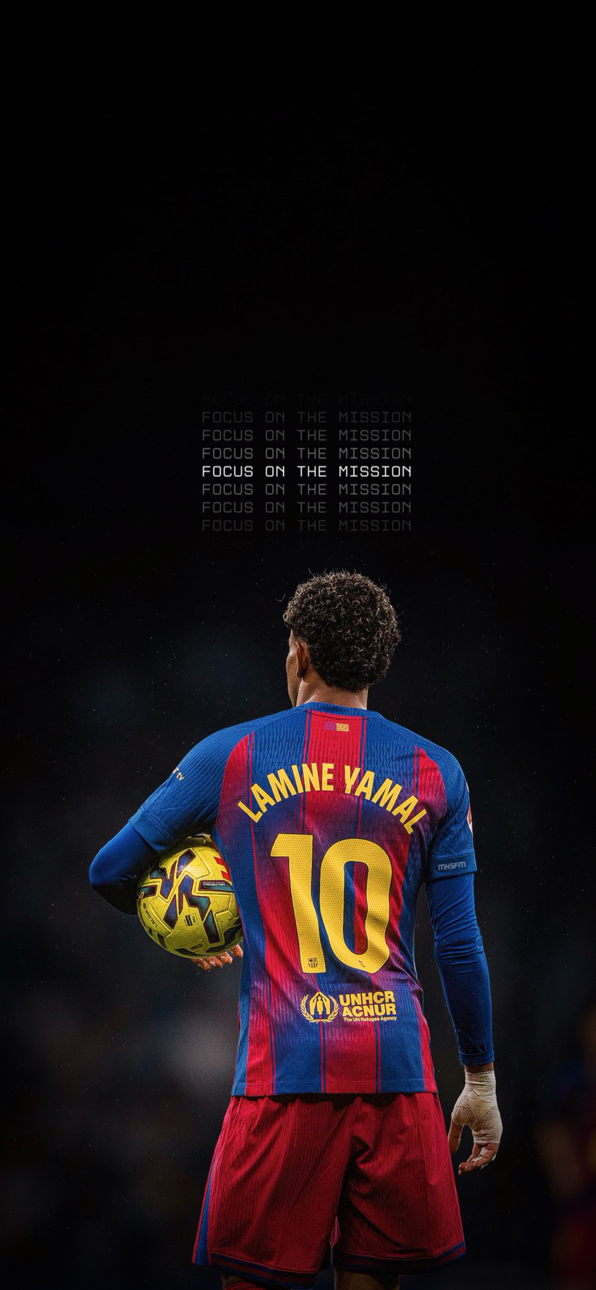 Lamine Yamal FC Barcelona – Focus On The Mission 10 4K Wallpaper Lamine Yamal FC Barcelona – Focus On The Mission 10 4K Wallpaper — 1179×2552 HD wallpaper