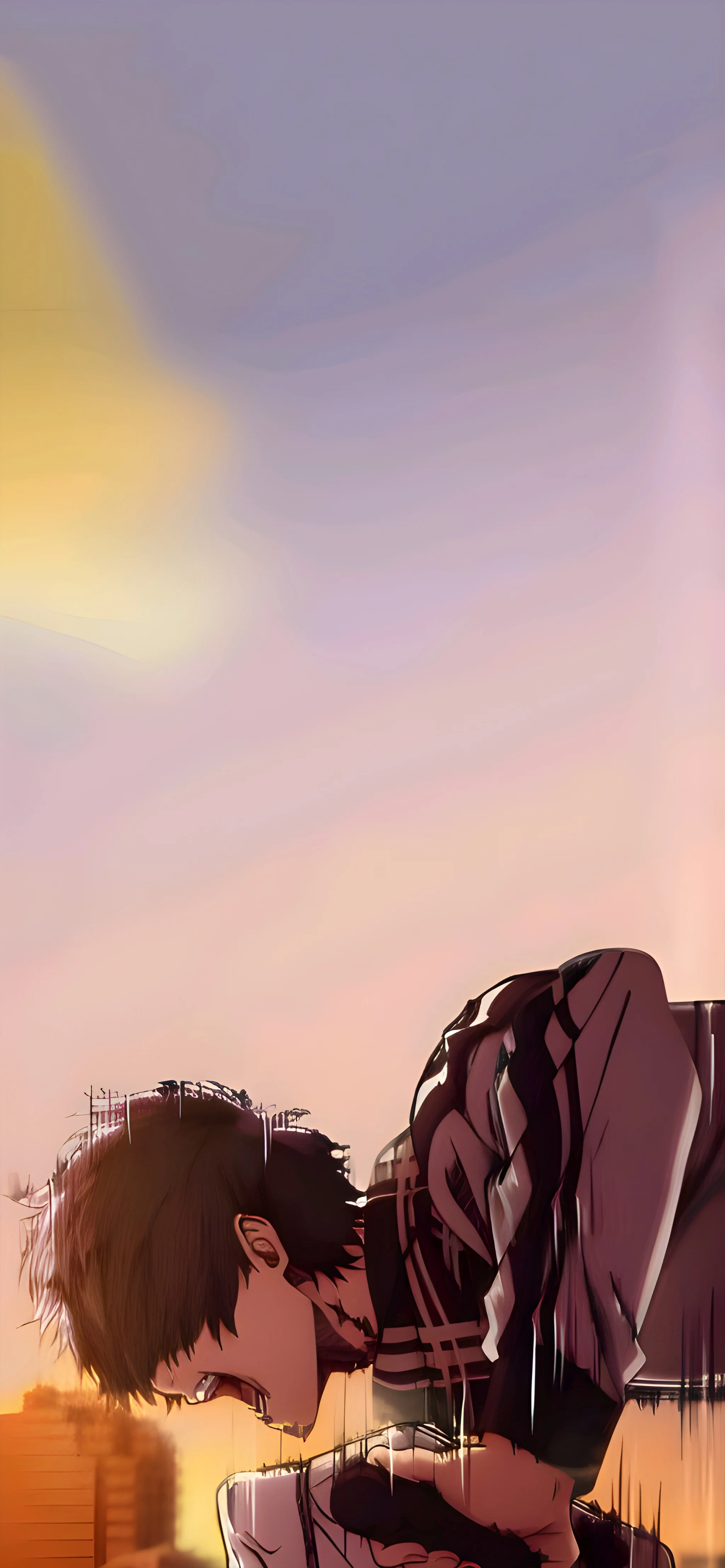 Yoichi Isagi Sunset Aesthetic Wallpaper Yoichi Isagi Sunset Aesthetic Wallpaper — 2048×4428 HD wallpaper