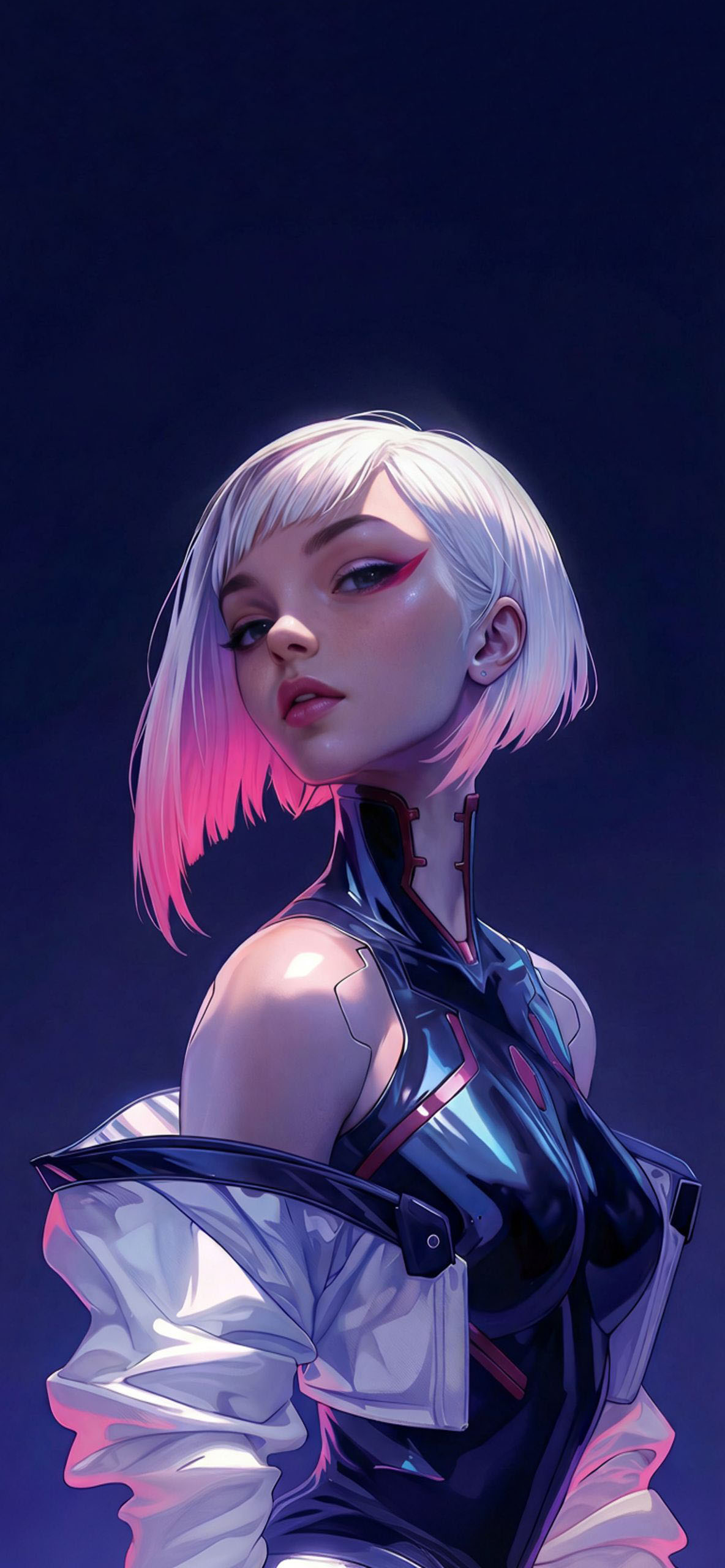 Cyberpunk Girl 4K Wallpaper Cyberpunk Girl 4K Wallpaper HD wallpaper