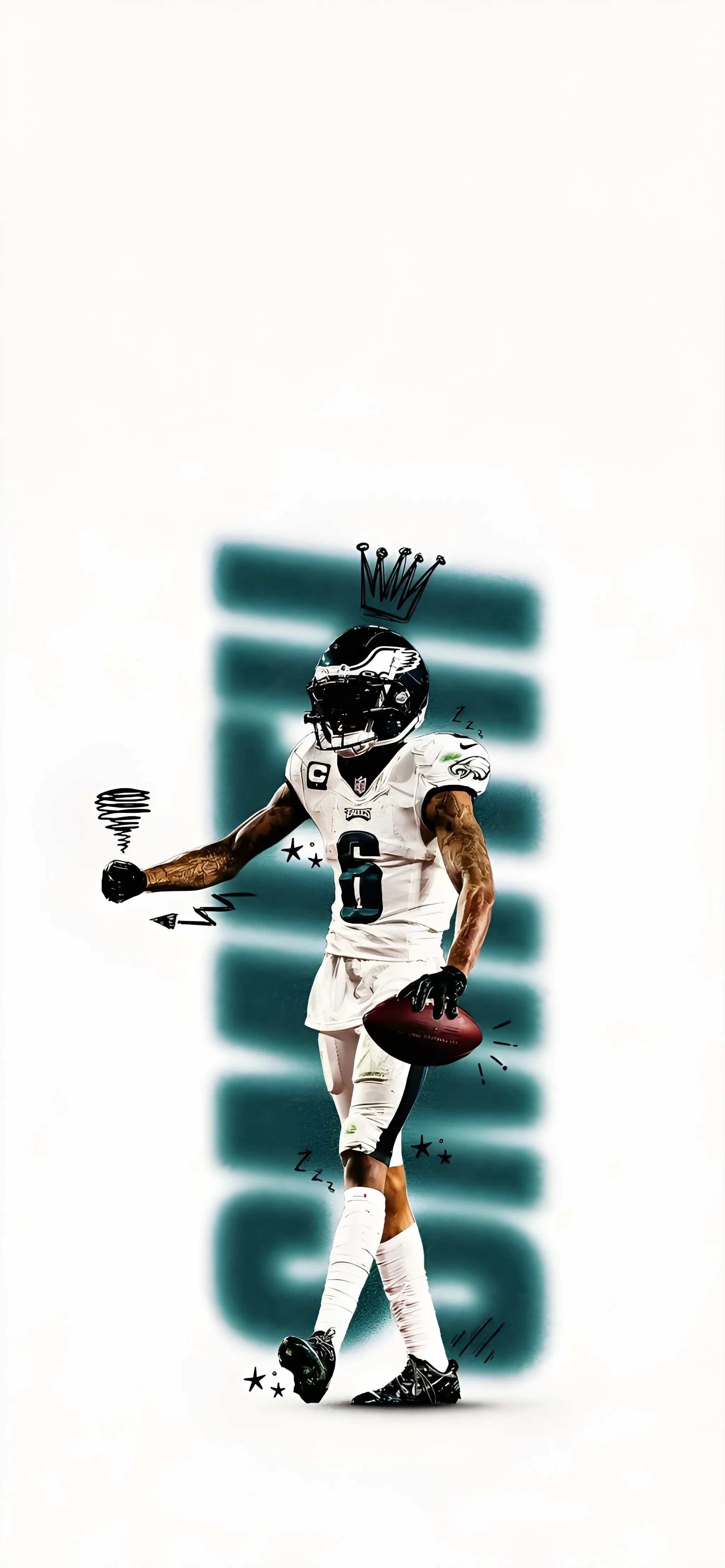 DeVonta Smith 4K Wallpaper DeVonta Smith 4K Wallpaper — 2048×4428 HD wallpaper