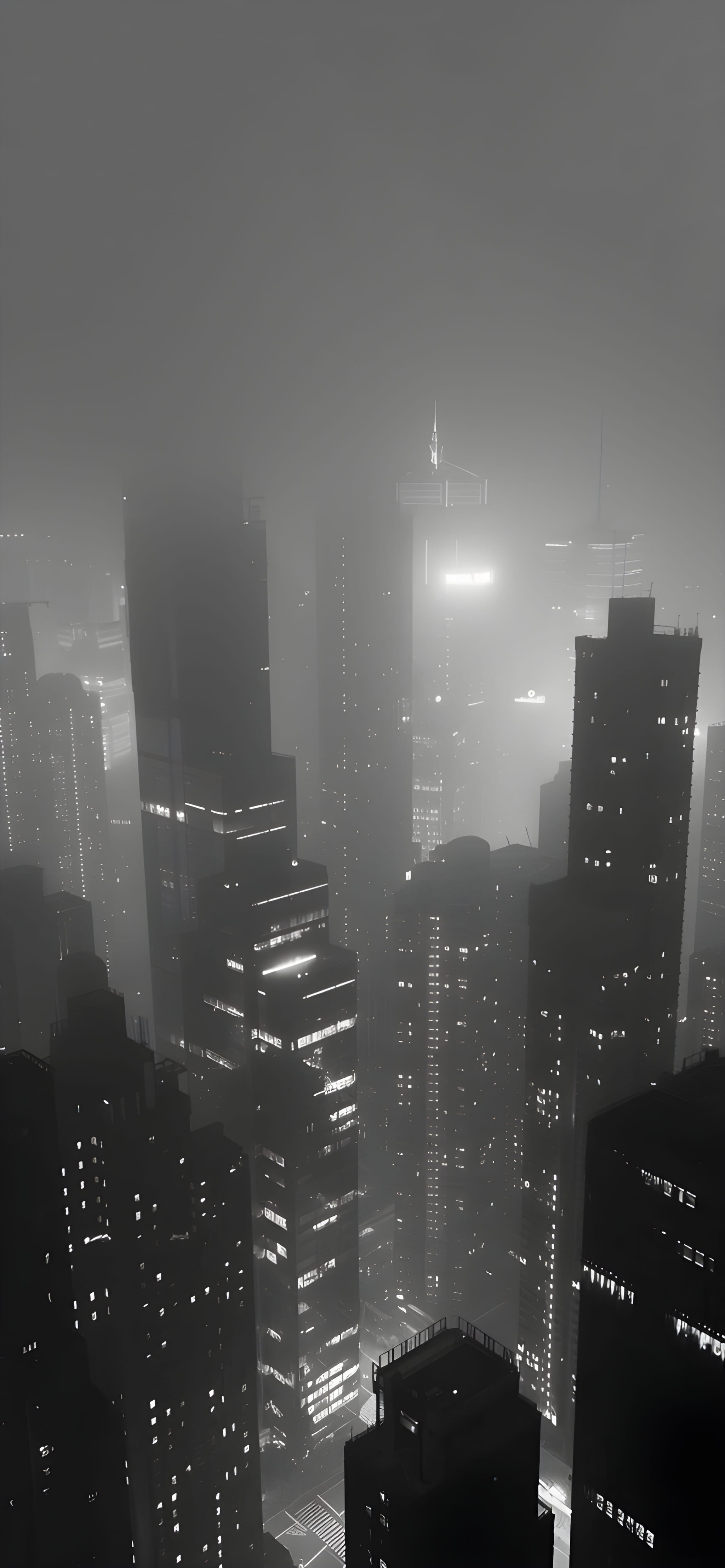 Foggy City 4K Wallpaper Foggy City 4K Wallpaper HD wallpaper