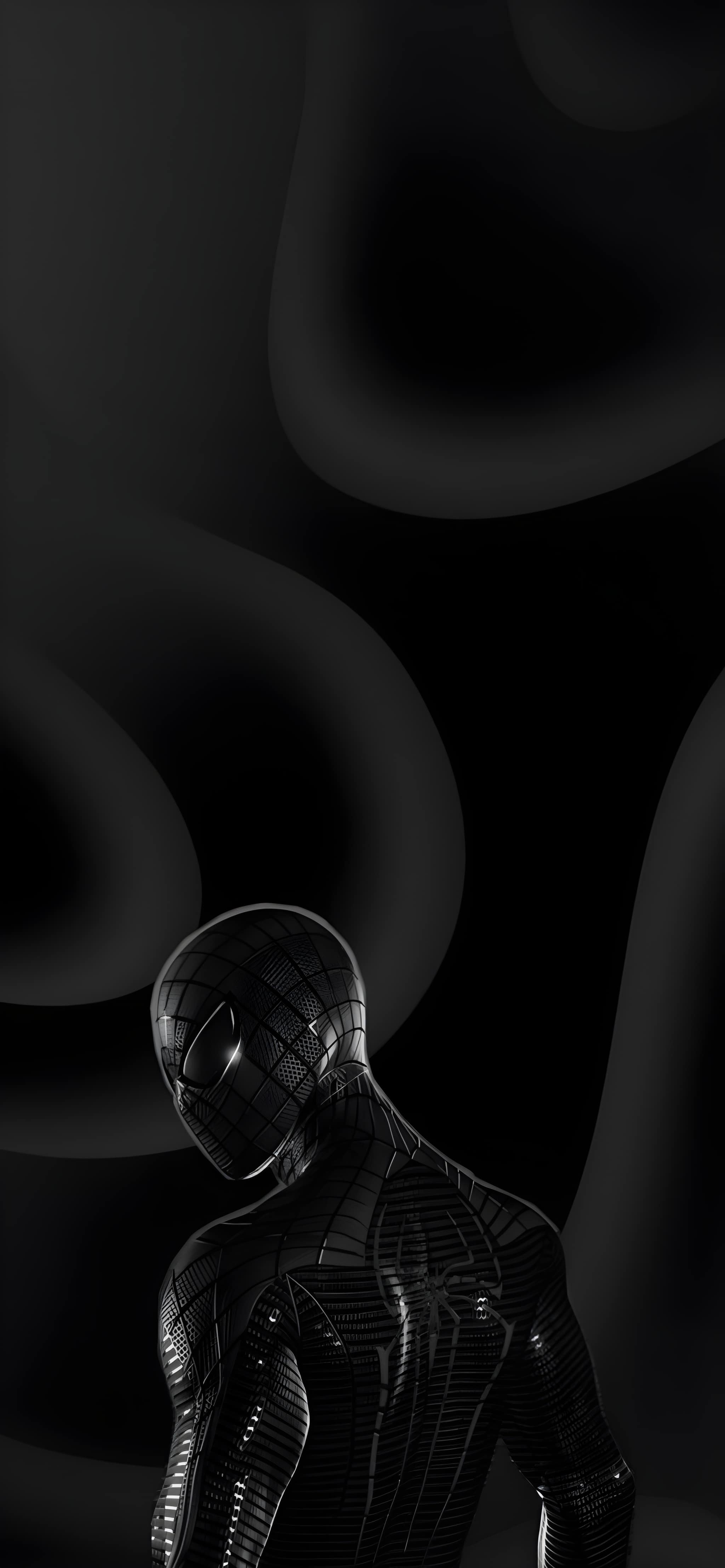 Spider-Man Black Suit 4K Wallpaper Spider-Man Black Suit 4K Wallpaper HD wallpaper