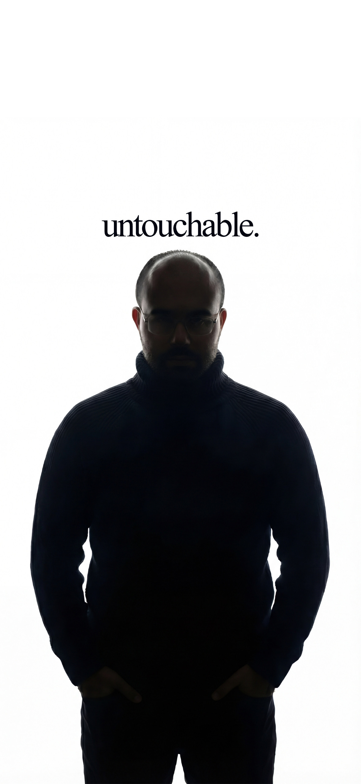 Danny Slicer Untouchable Silhouette 4K Danny Slicer Untouchable Silhouette 4K — 1179×2556 HD wallpaper