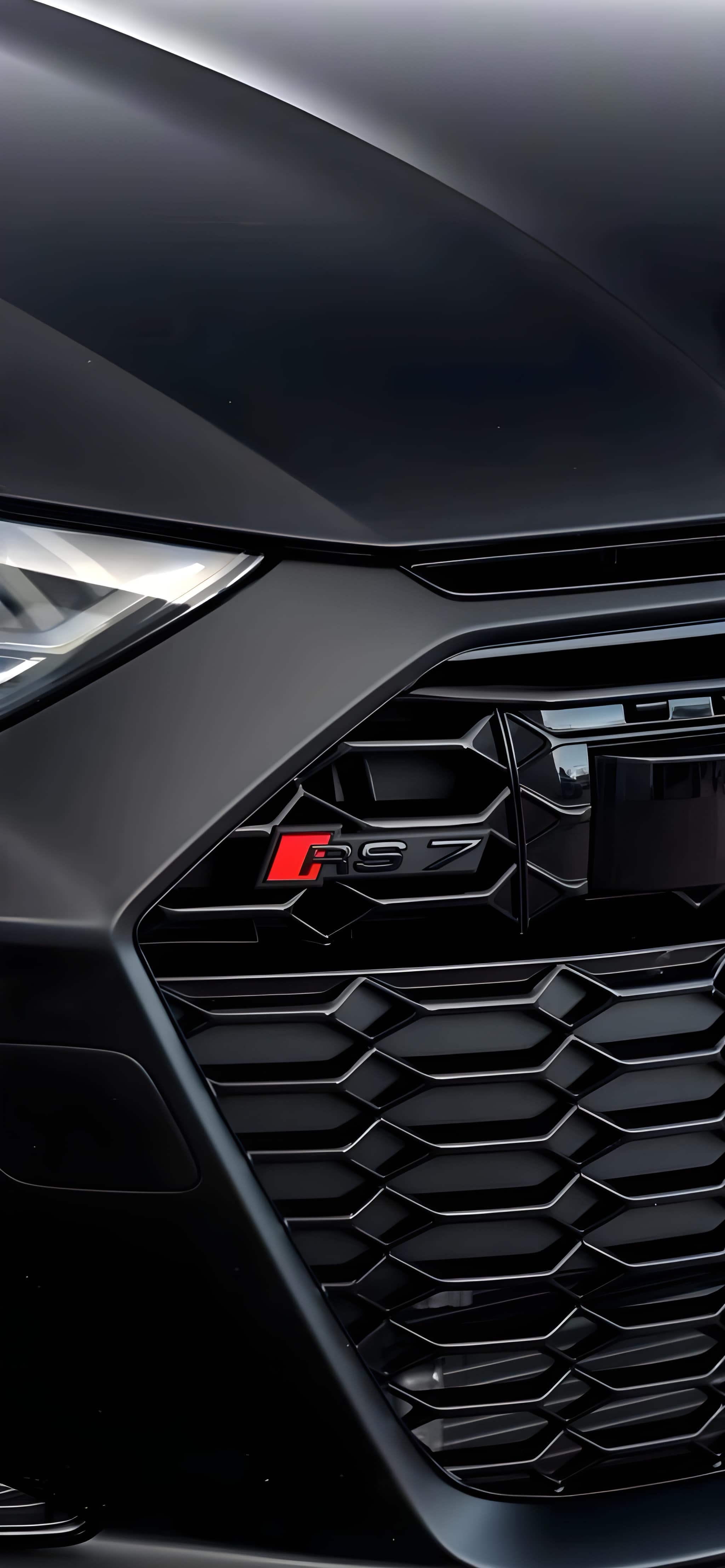 Audi RS7 Front Grille 4K Wallpaper Audi RS7 Front Grille 4K Wallpaper HD wallpaper