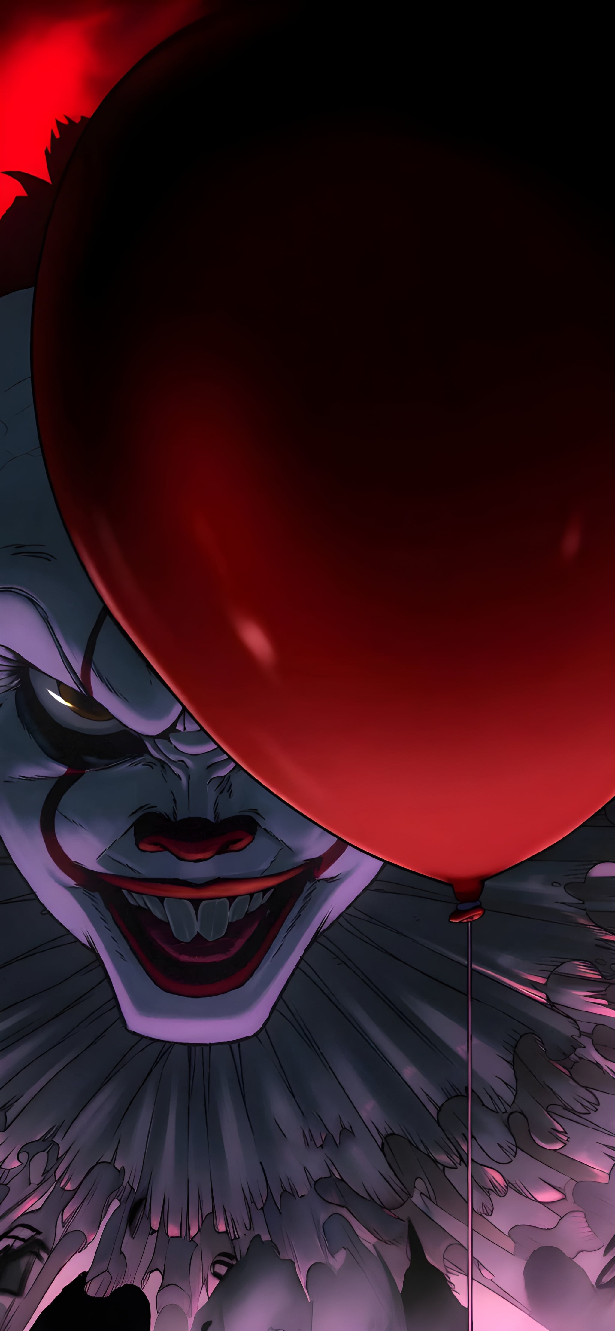 It Clown 4K Wallpaper It Clown 4K Wallpaper — 2048×4428 HD wallpaper