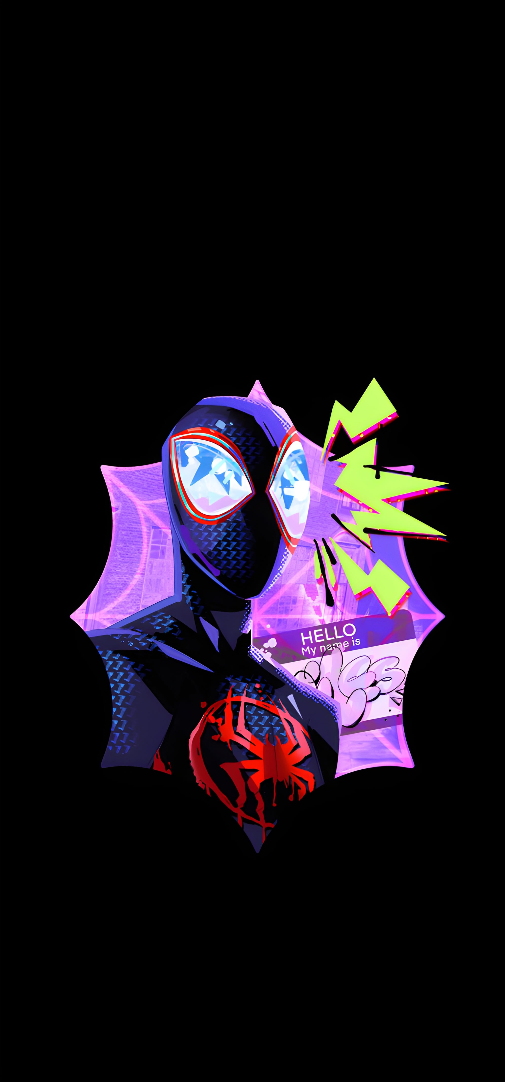 Miles Morales Animated Spider-Verse Hero 4K Miles Morales Animated Spider-Verse Hero 4K — 2048×4388 HD wallpaper