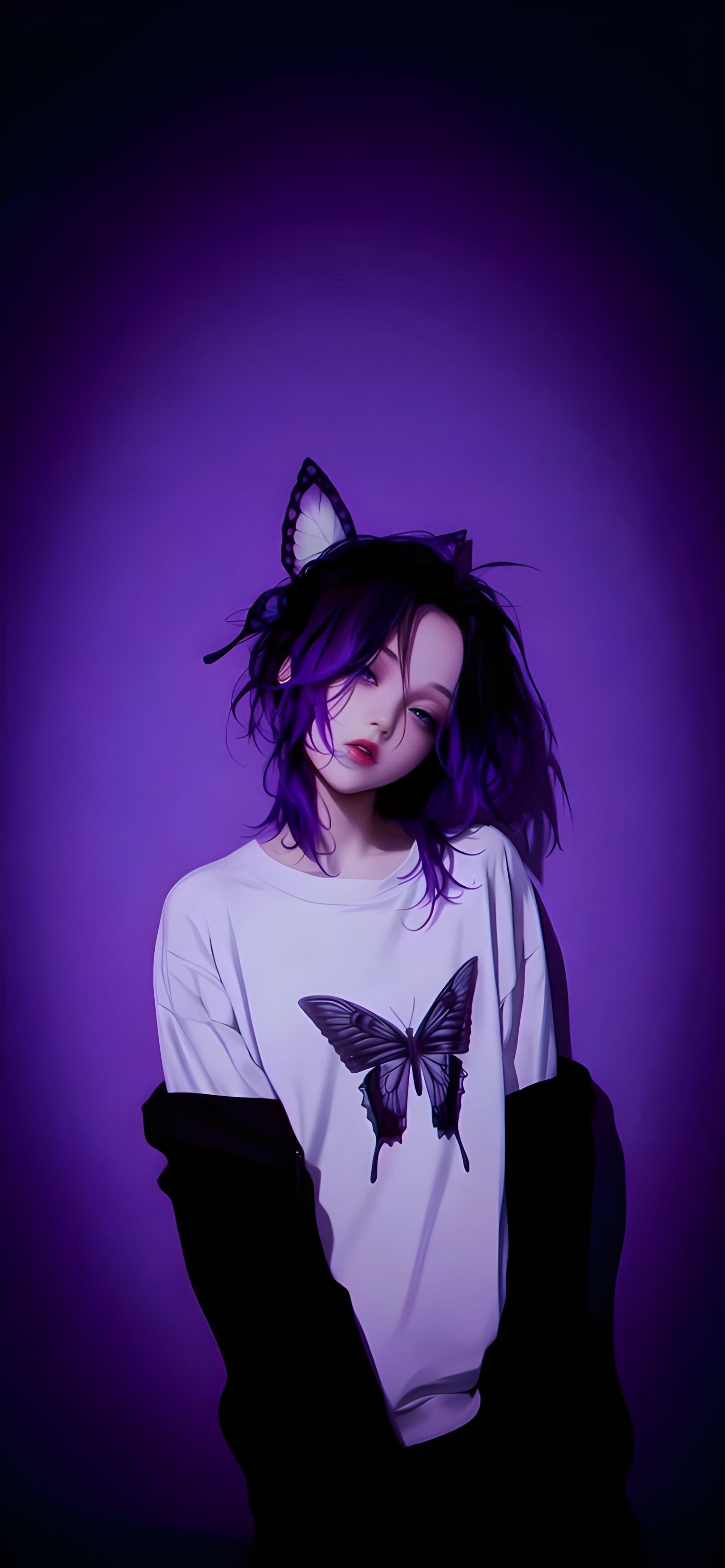 Shinobu Kocho 4K Wallpaper HD wallpaper