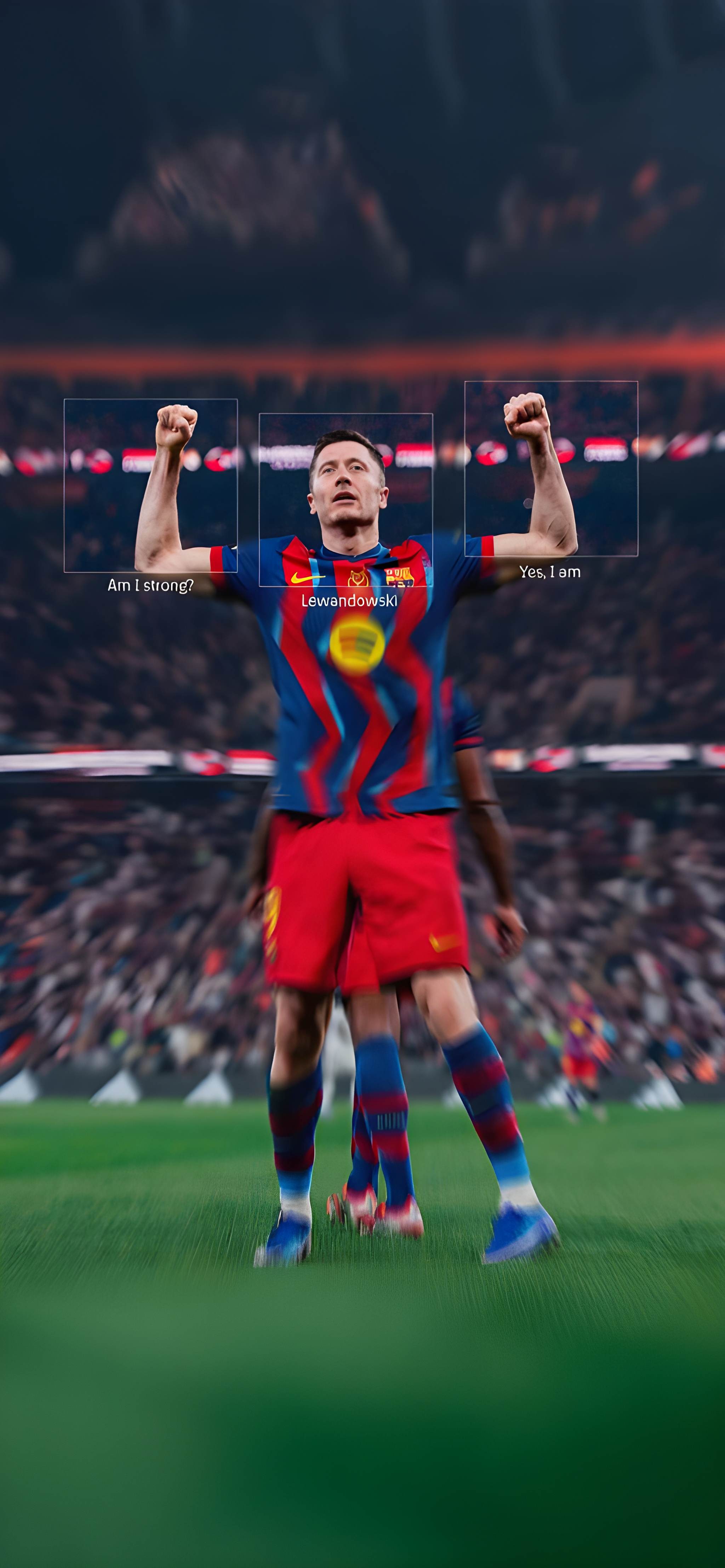 Lewandowski 4K Wallpaper Lewandowski 4K Wallpaper — 2048×4428 HD wallpaper