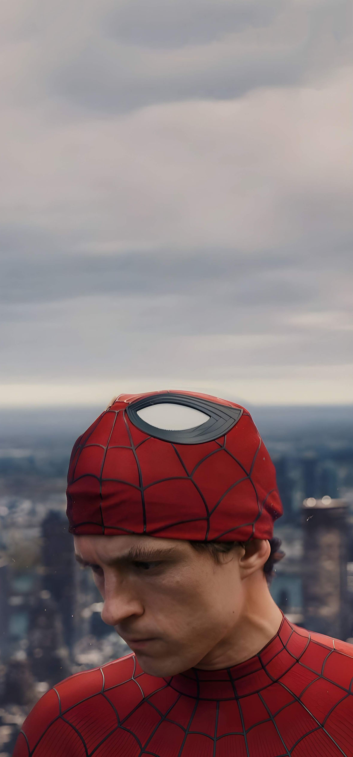 Spiderman Tom Holland Hero Wallpaper Spiderman Tom Holland Hero Wallpaper — 1179×2526 HD wallpaper