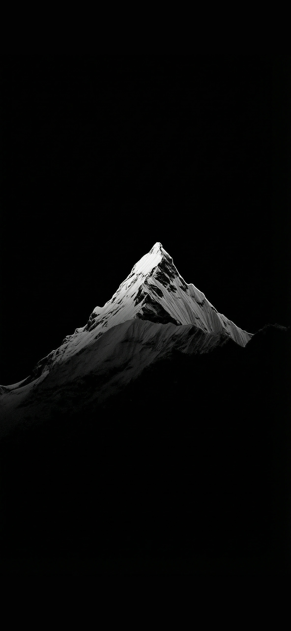 Snowy Peak 4K Wallpaper Snowy Peak 4K Wallpaper — 1179×2556 HD wallpaper