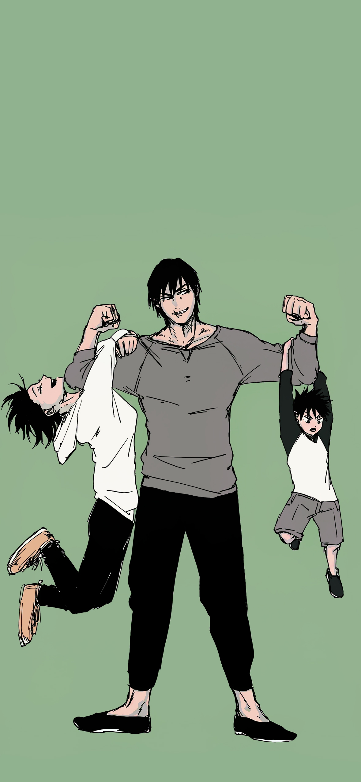 Fushiguro Family Fun Wallpaper Fushiguro Family Fun Wallpaper — 1179×2556 HD wallpaper