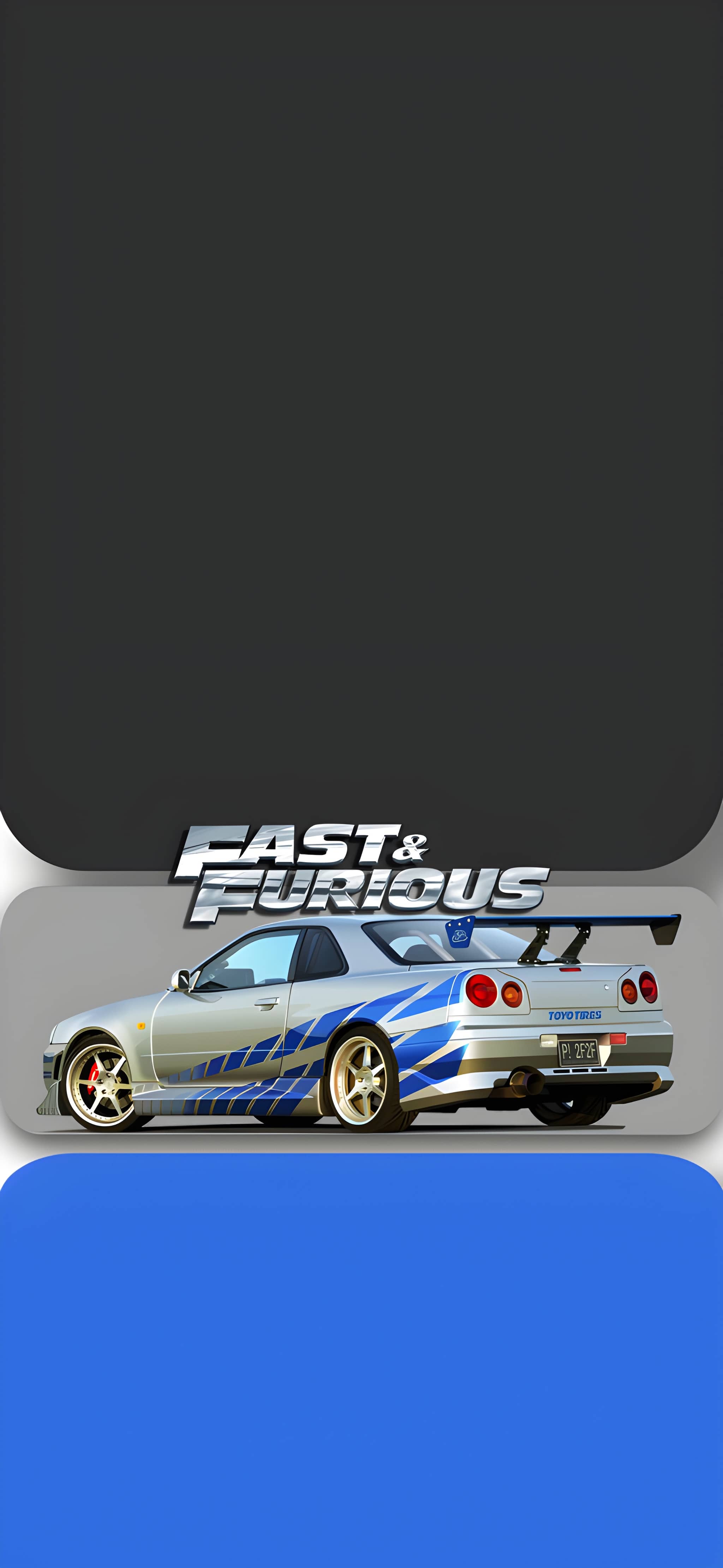 Fast & Furious GTR Wallpaper Fast & Furious GTR Wallpaper — 2048×4444 HD wallpaper