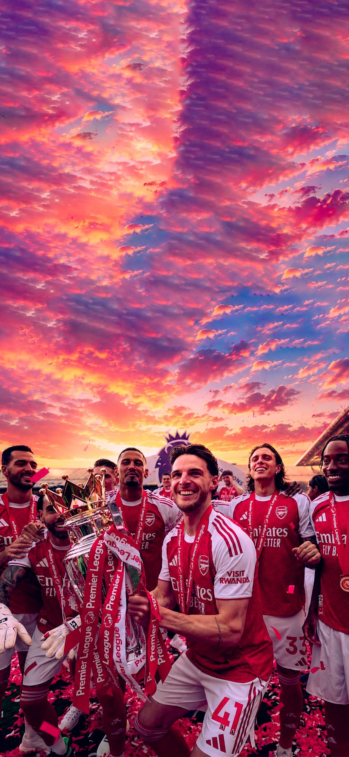 Sunset Arsenal Victory Wallpaper Sunset Arsenal Victory Wallpaper — 1125×2436 HD wallpaper