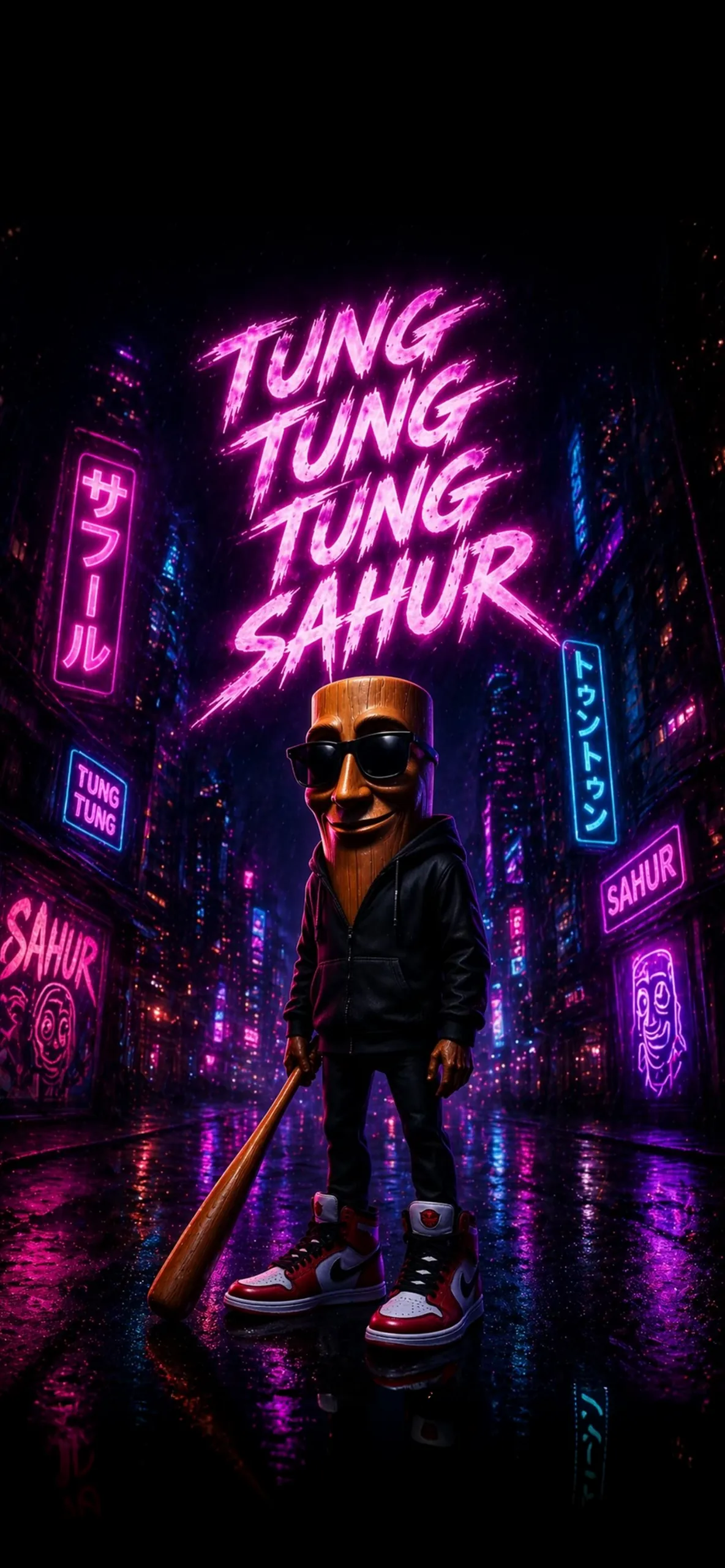 Tung Tung Tung Sahur Cyberpunk Wallpaper Tung Tung Tung Sahur Cyberpunk Wallpaper — 1184×2560 HD wallpaper