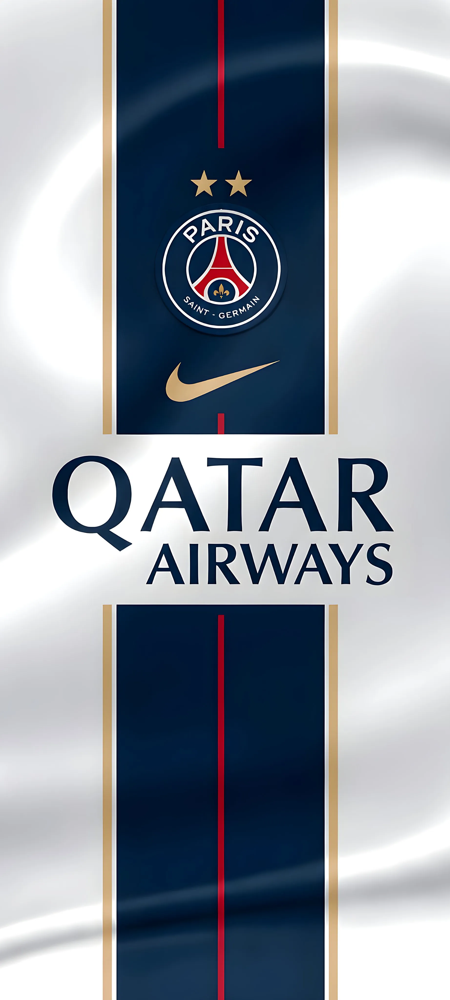 PSG Qatar Airways Logo Wallpaper PSG Qatar Airways Logo Wallpaper — 1843×4096 HD wallpaper