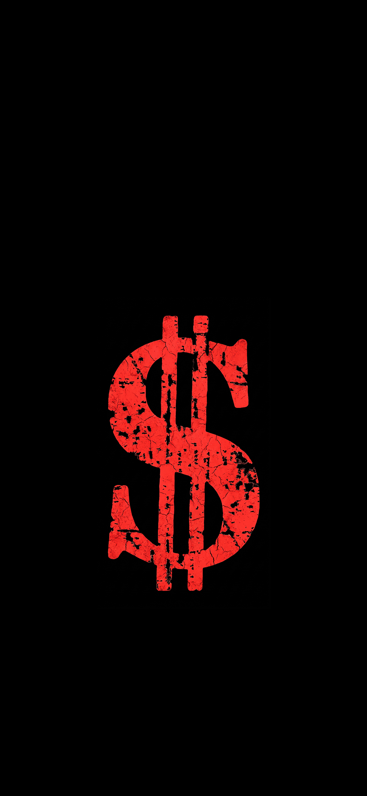 Red Grunge Dollar Wallpaper Red Grunge Dollar Wallpaper — 1179×2556 HD wallpaper