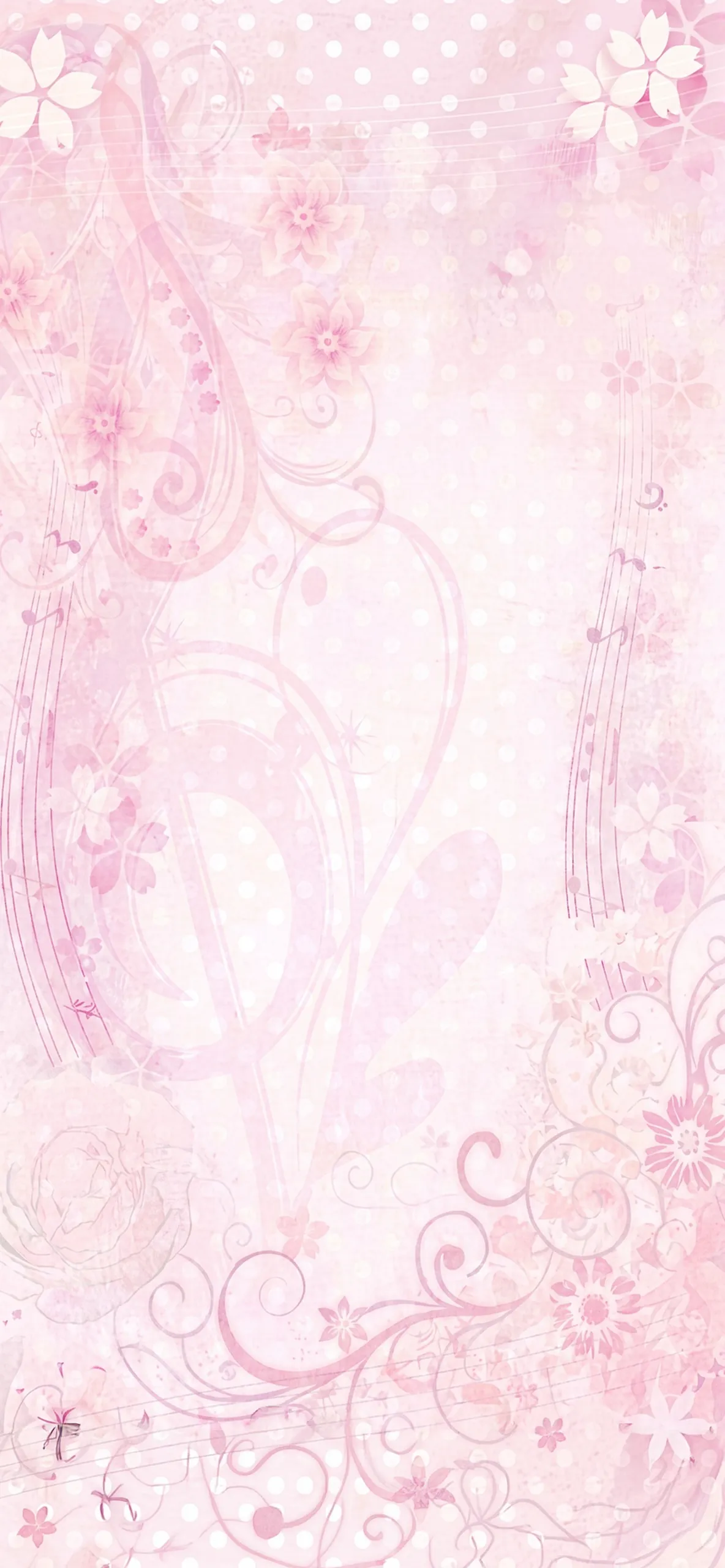 Aesthetic Pastel Cherry Blossom Wallpaper Aesthetic Pastel Cherry Blossom Wallpaper — 1184×2560 HD wallpaper