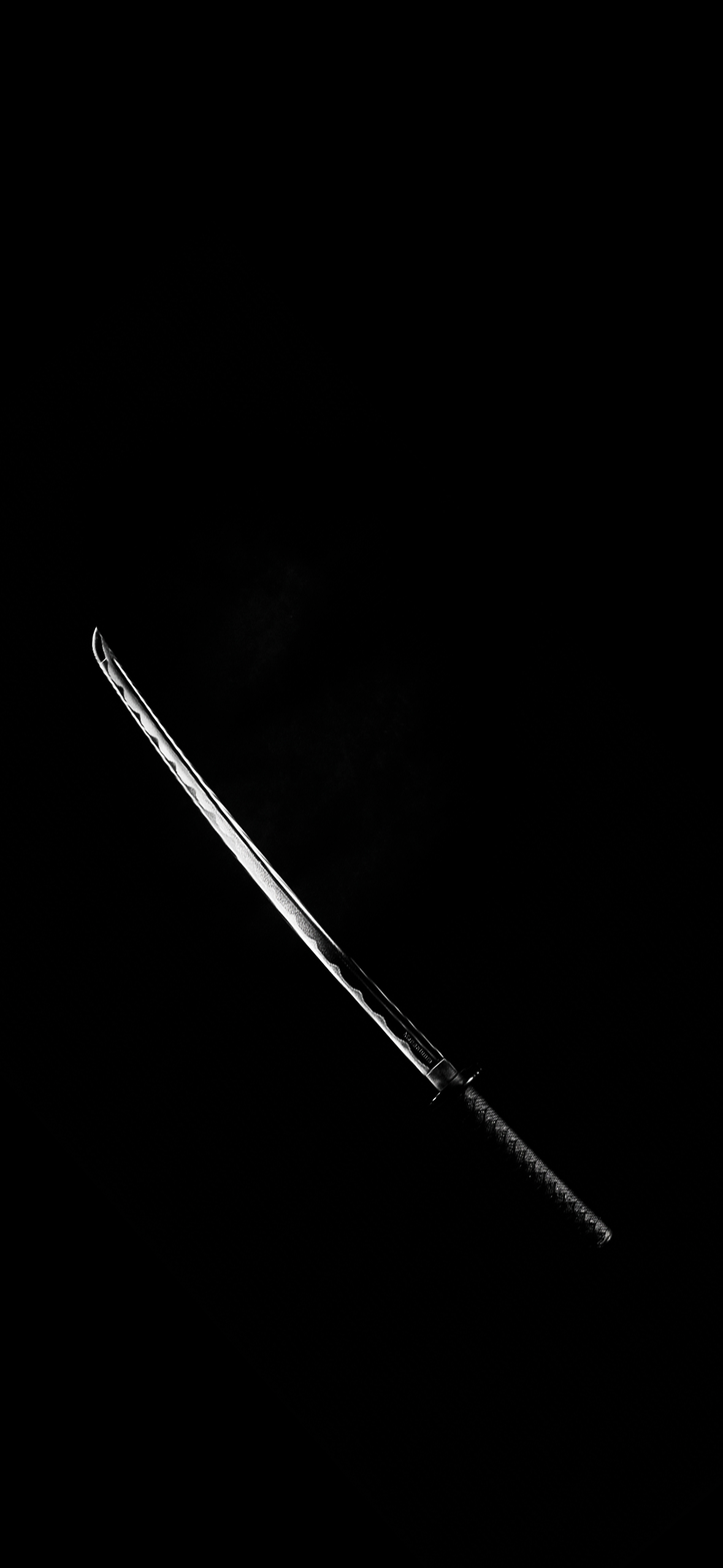 Gleaming Katana Blade Wallpaper Gleaming Katana Blade Wallpaper — 1179×2556 HD wallpaper