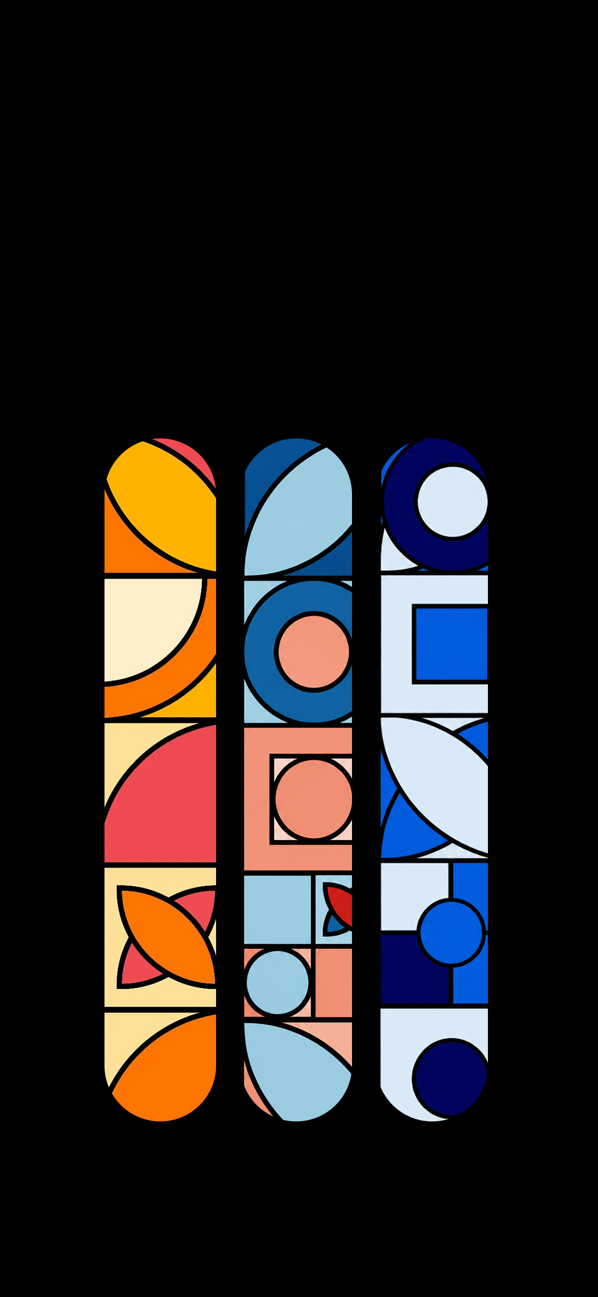 Colorful Abstract Panel Wallpaper — 1179×2556 HD wallpaper