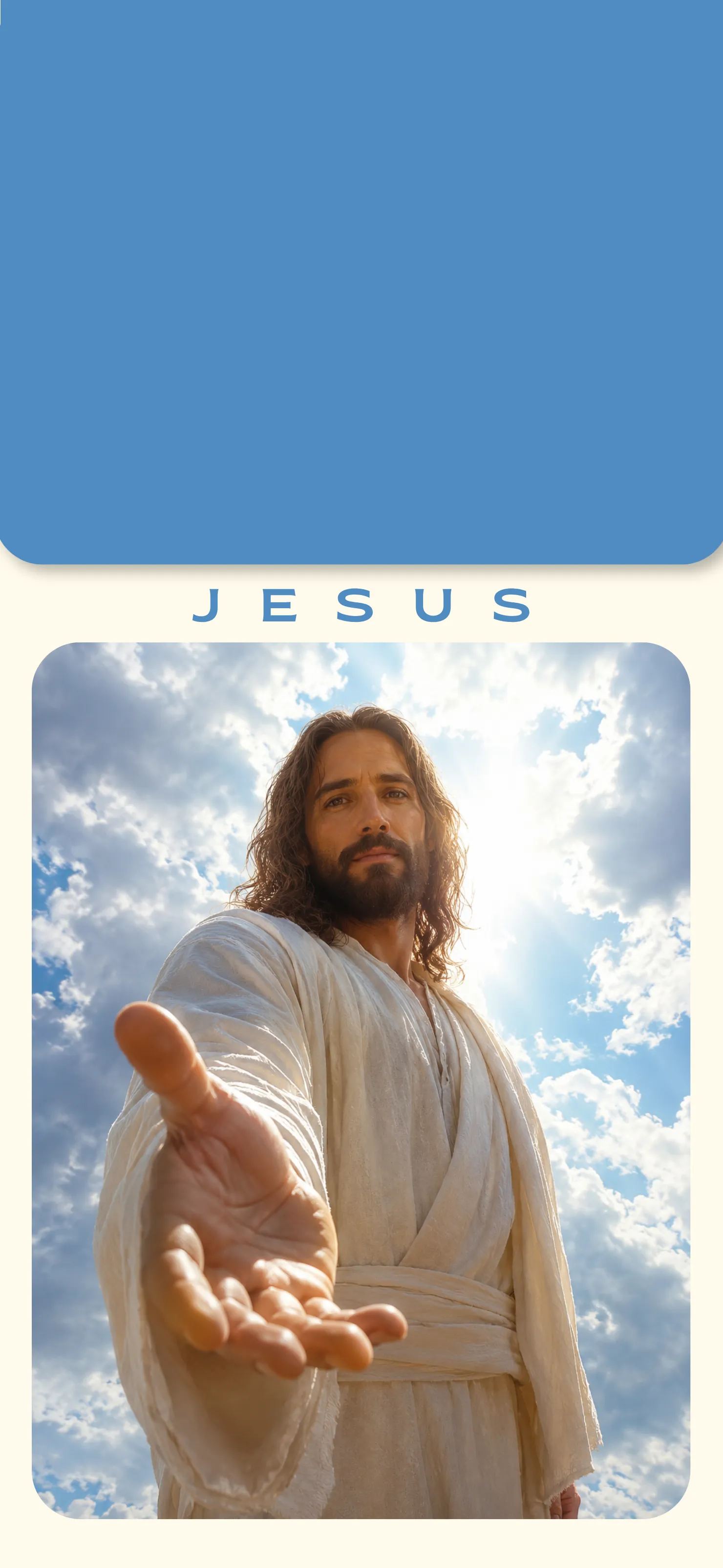 Jesus's Serene Hand Wallpaper — 1480×3207 mobile wallpaper