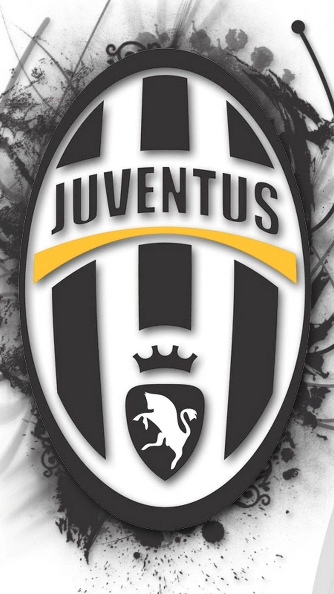 Juventus FC crest, Charging bull emblem, Black ink splatter Juventus FC crest, Charging bull emblem, Black ink splatter — 1080×1920 HD wallpaper