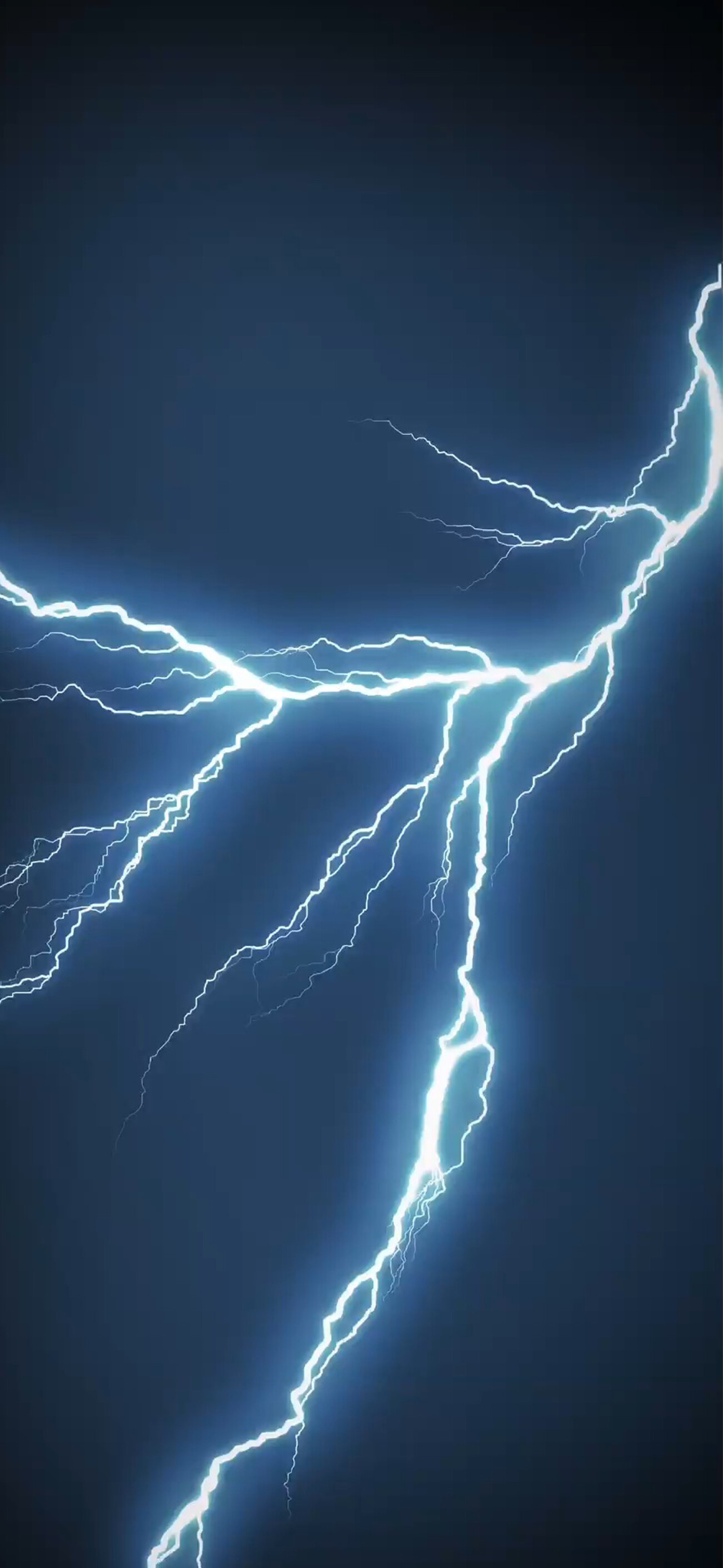 Forked lightning bolts, Dark stormy sky, Electric blue glow Forked lightning bolts, Dark stormy sky, Electric blue glow — 1301×2820 HD wallpaper
