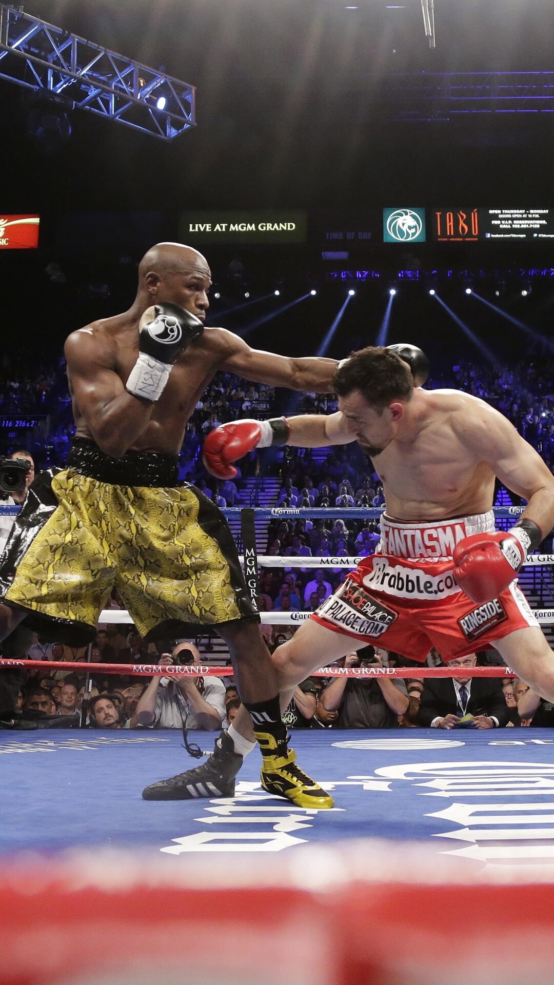 Floyd Mayweather vs Robert Guerrero, Live at MGM Grand, Boxing ring ropes Floyd Mayweather vs Robert Guerrero, Live at MGM Grand, Boxing ring ropes — 1080×1920 HD wallpaper
