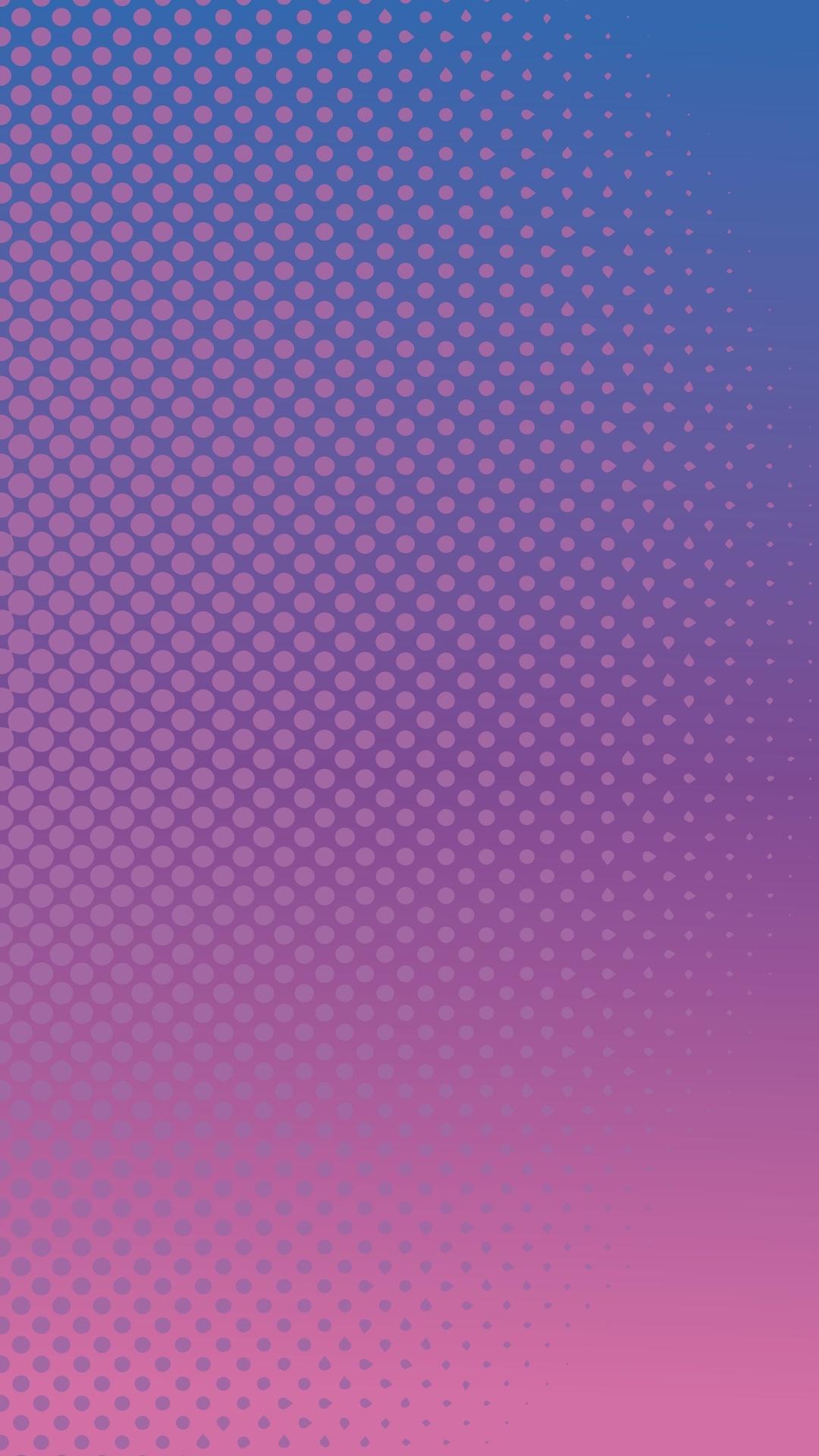 Halftone dot pattern, Blue purple pink gradient, Fading dots Halftone dot pattern, Blue purple pink gradient, Fading dots — 1080×1920 HD wallpaper