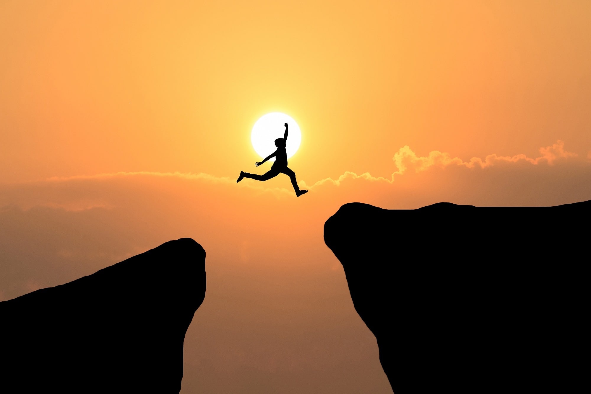 Jump, Motivational Wallpaper, HD Desktop — 2000×1340 mobile wallpaper