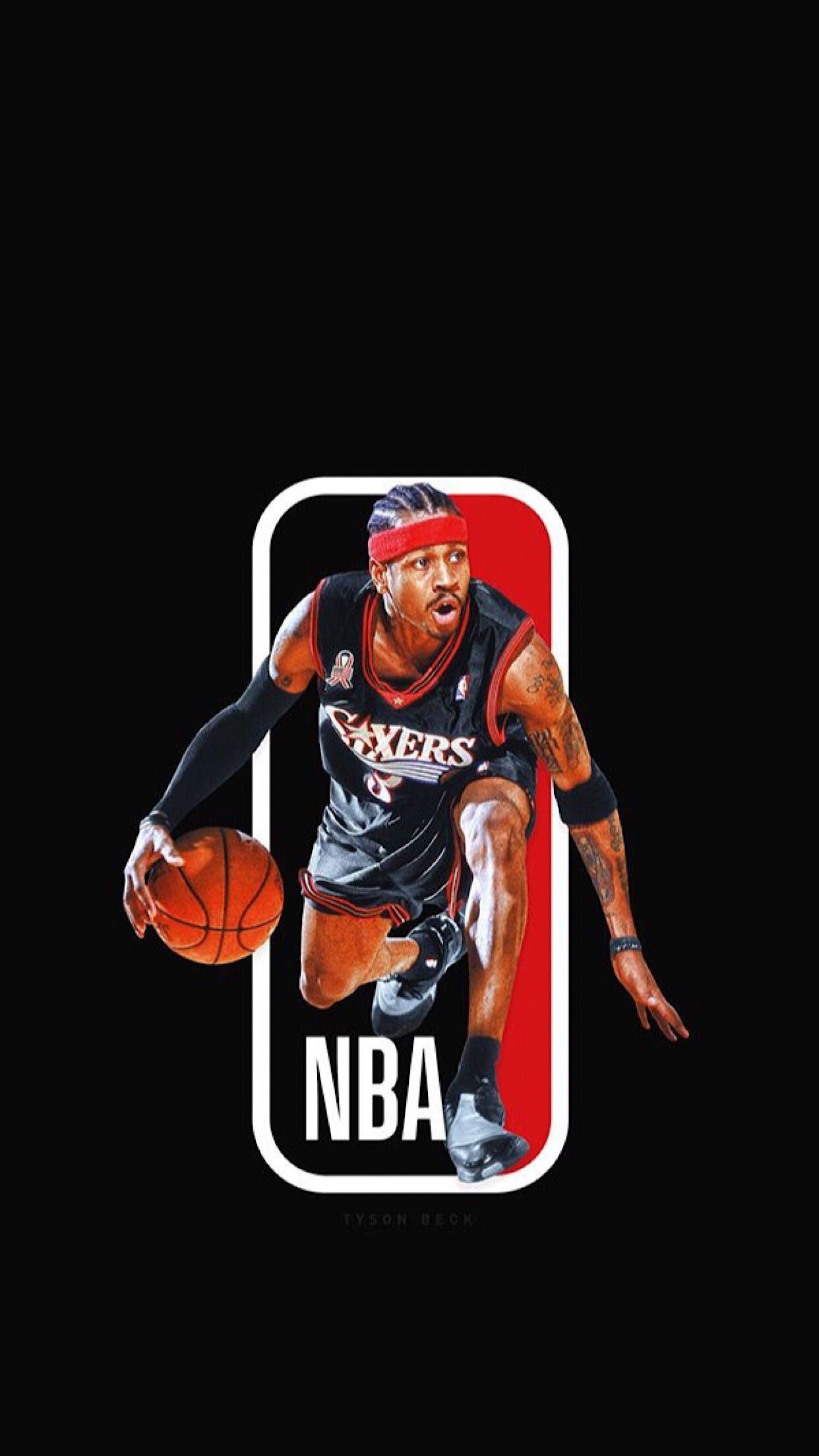 Allen Iverson, NBA Wallpaper, HD Phone Allen Iverson, NBA Wallpaper, HD Phone — 1242×2208 HD wallpaper