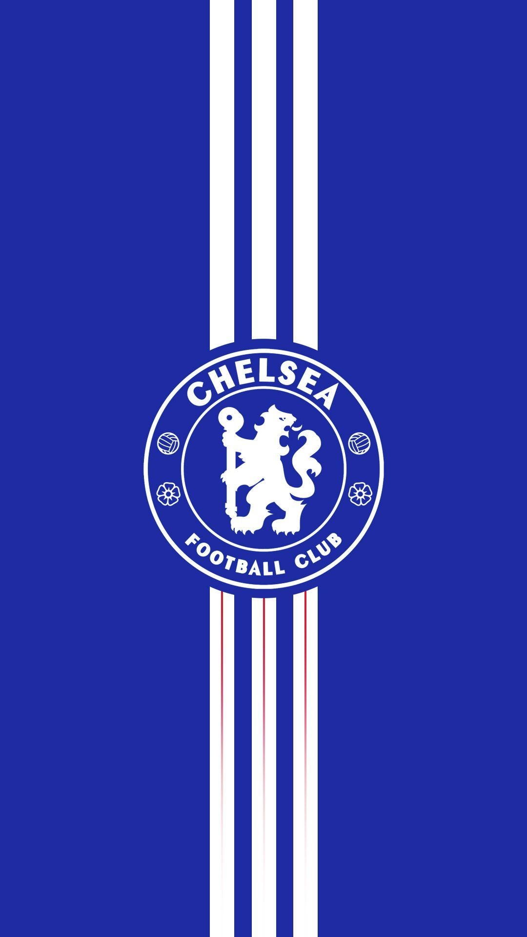 Chelsea FC crest, Vertical stripe pattern, Royal blue Chelsea FC crest, Vertical stripe pattern, Royal blue — 1080×1920 HD wallpaper