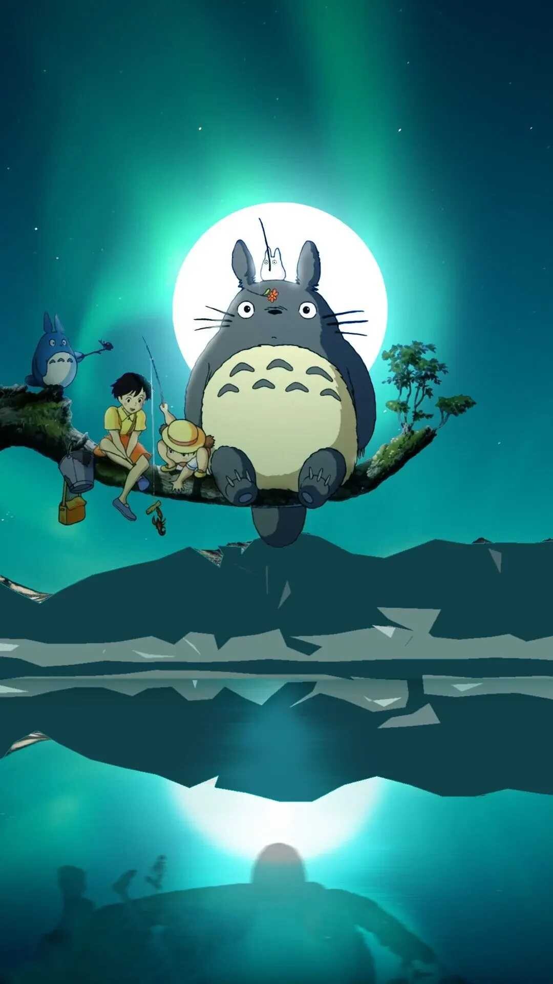 Satsuki and Mei, Studio Ghibli Wallpaper, Full HD Phone Satsuki and Mei, Studio Ghibli Wallpaper, Full HD Phone — 1080×1920 HD wallpaper