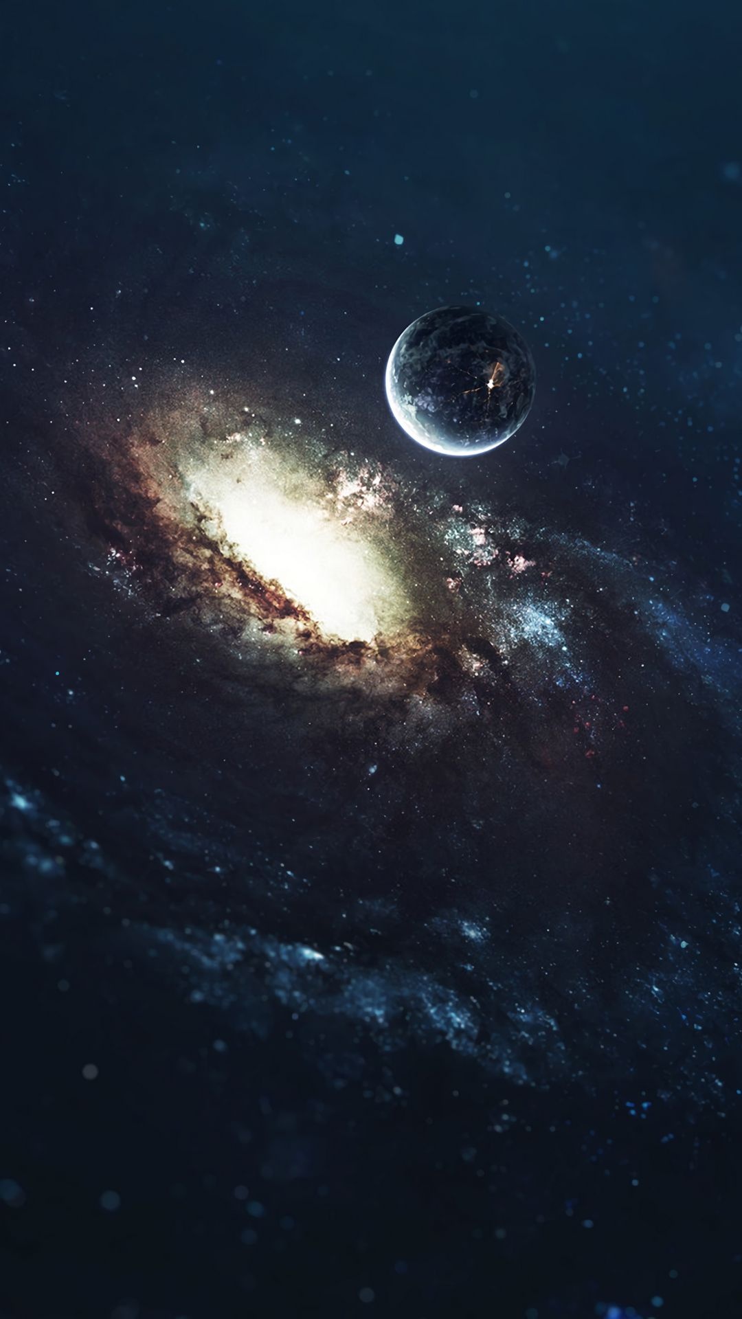 Spiral Galaxy, Universe Wallpaper, Full HD Phone — 1080×1920 HD wallpaper