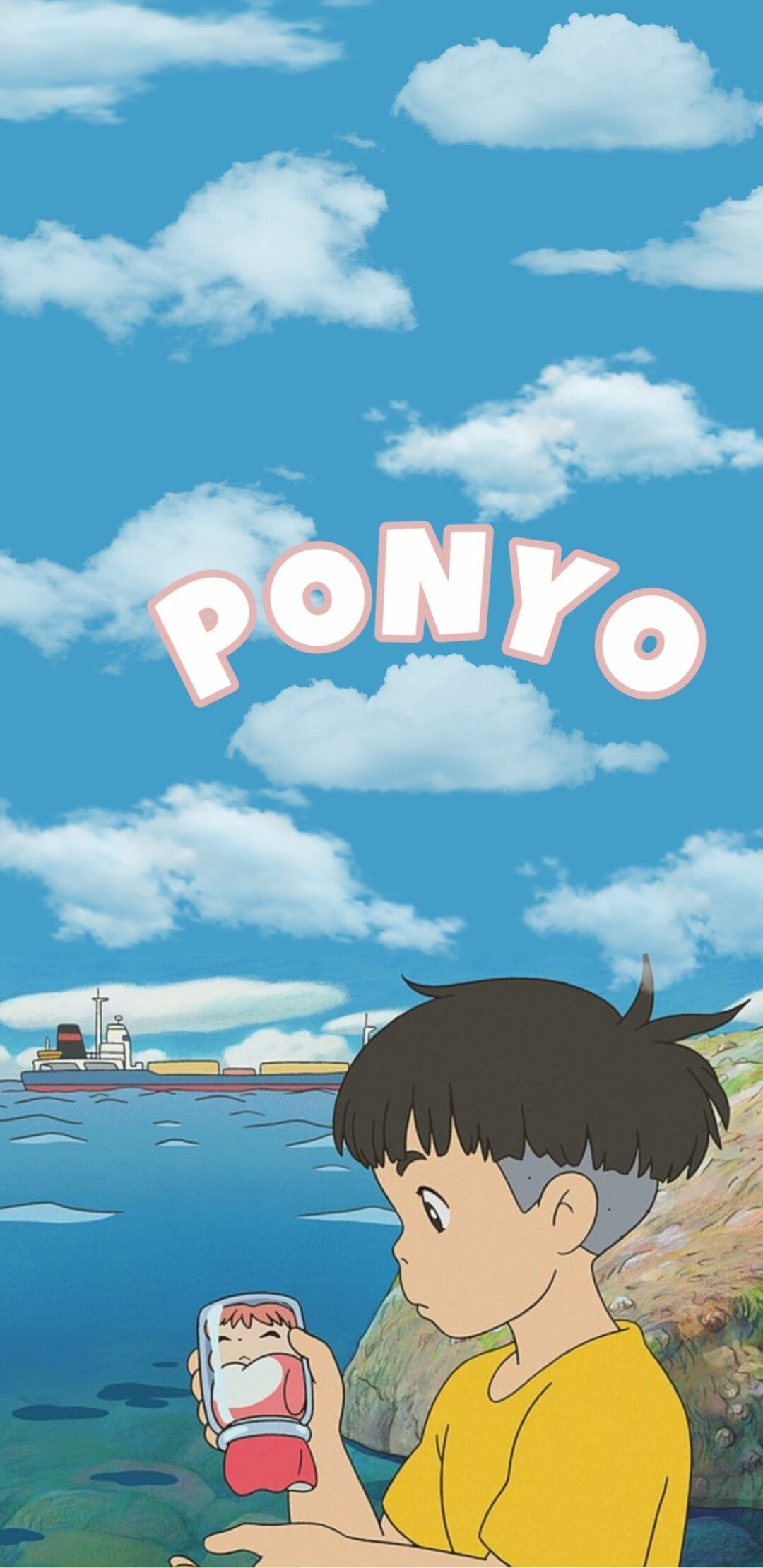 Poster, Ponyo Wallpaper, HD Phone Poster, Ponyo Wallpaper, HD Phone — 1080×2220 HD wallpaper