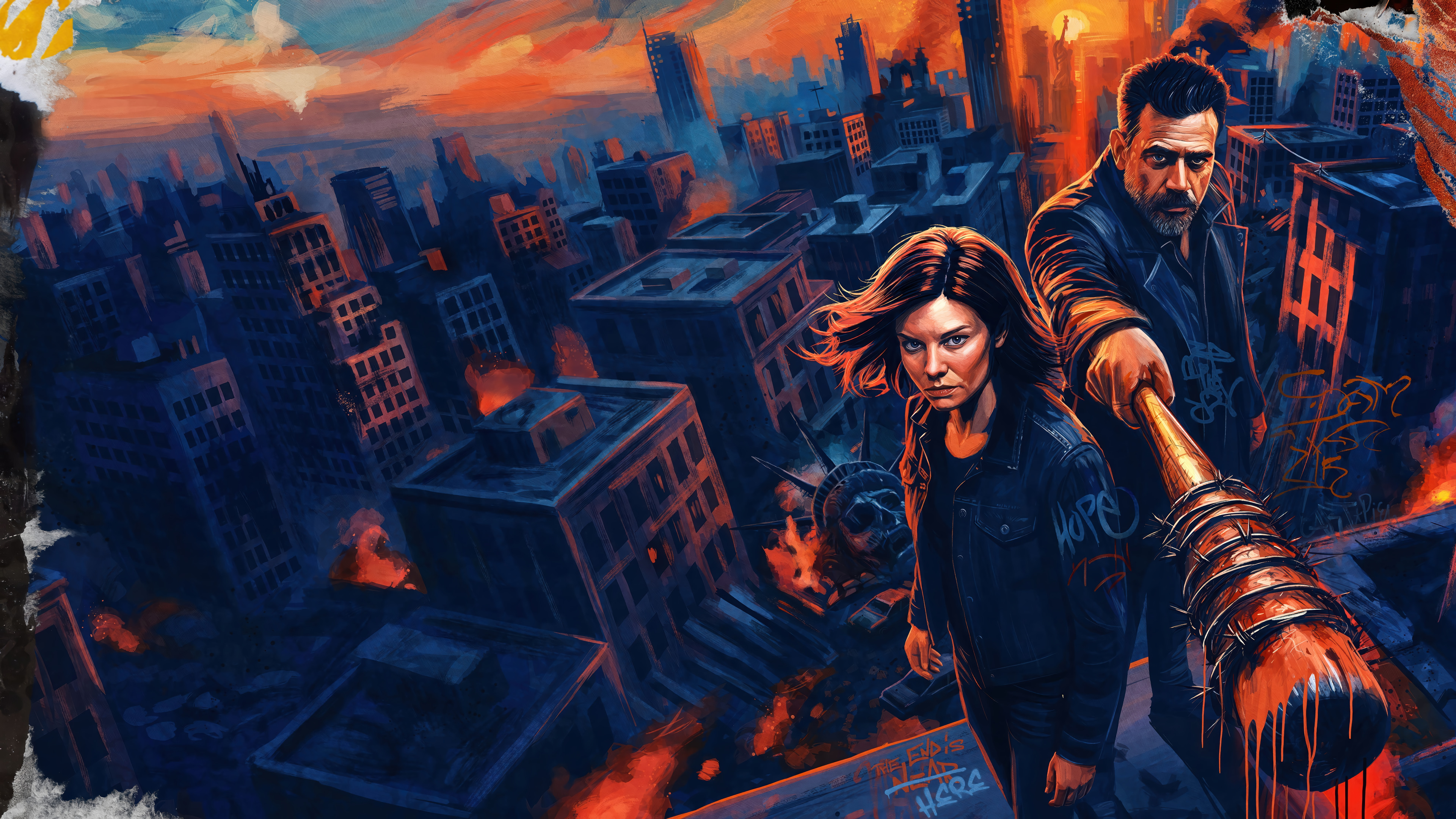 Walking Dead:, Dead City, Wallpaper, #805r Walking Dead:, Dead City, Wallpaper, #805r HD wallpaper