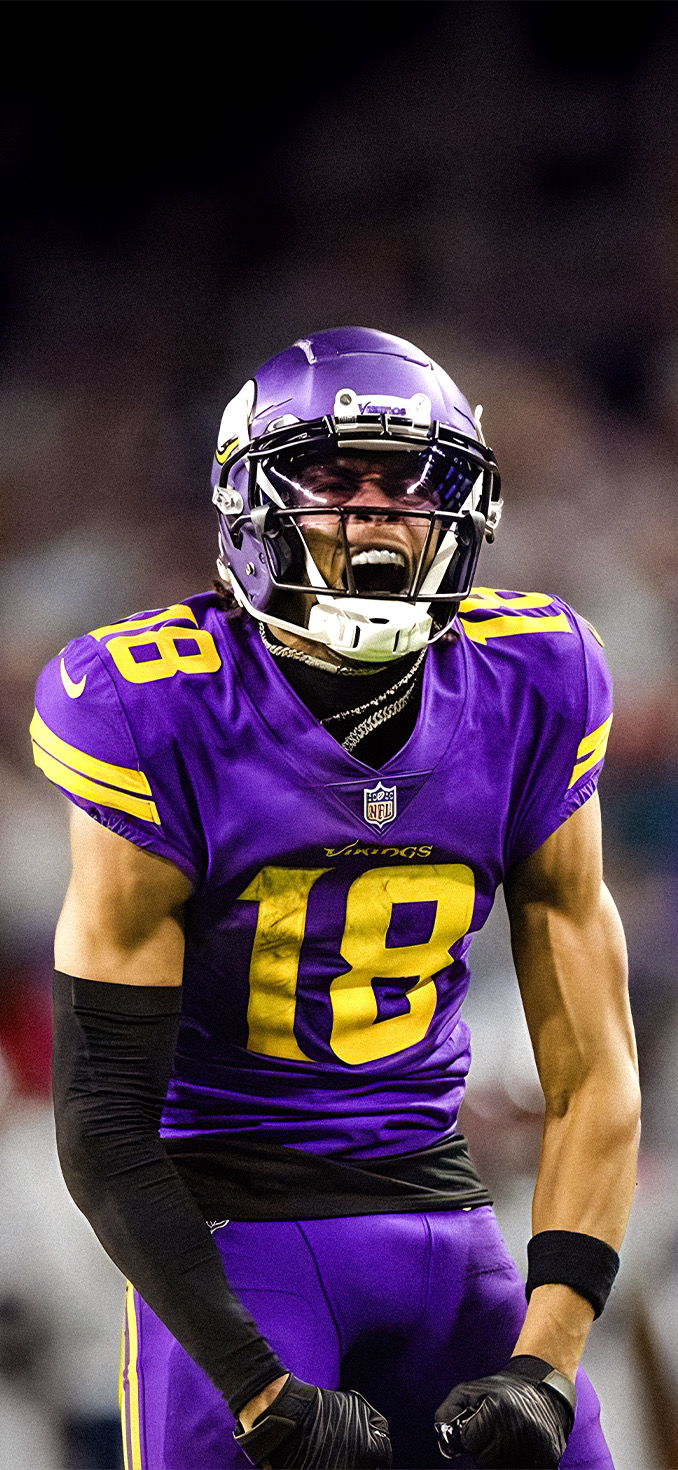 Minnesota Vikings Justin Jefferson Player Wallpapers 4k iPhone Minnesota Vikings Justin Jefferson Player Wallpapers 4k iPhone — 678×1470 HD wallpaper