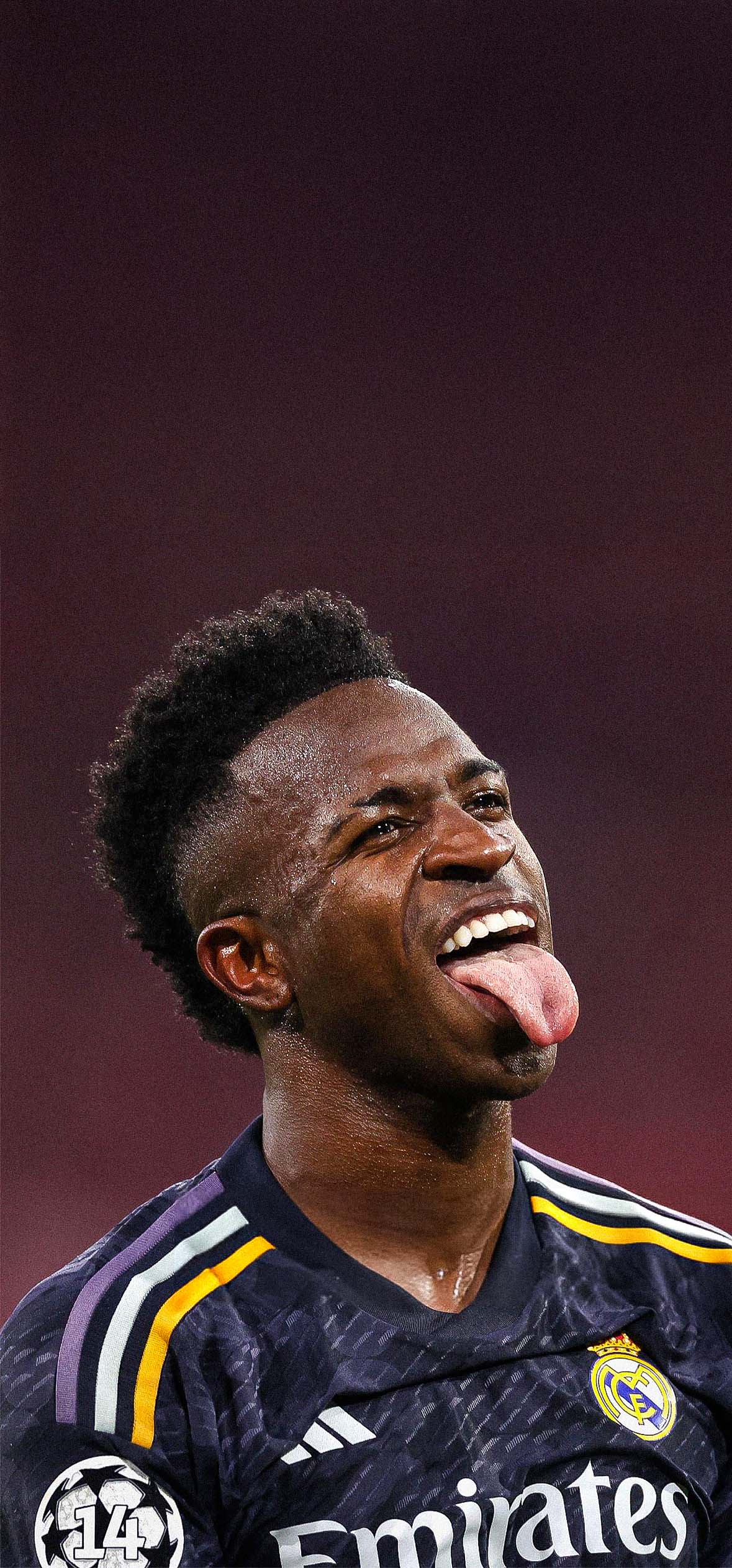 Vinicius Tongue Out Wallpapers 4K iPhone Vinicius Tongue Out Wallpapers 4K iPhone — 1179×2526 HD wallpaper