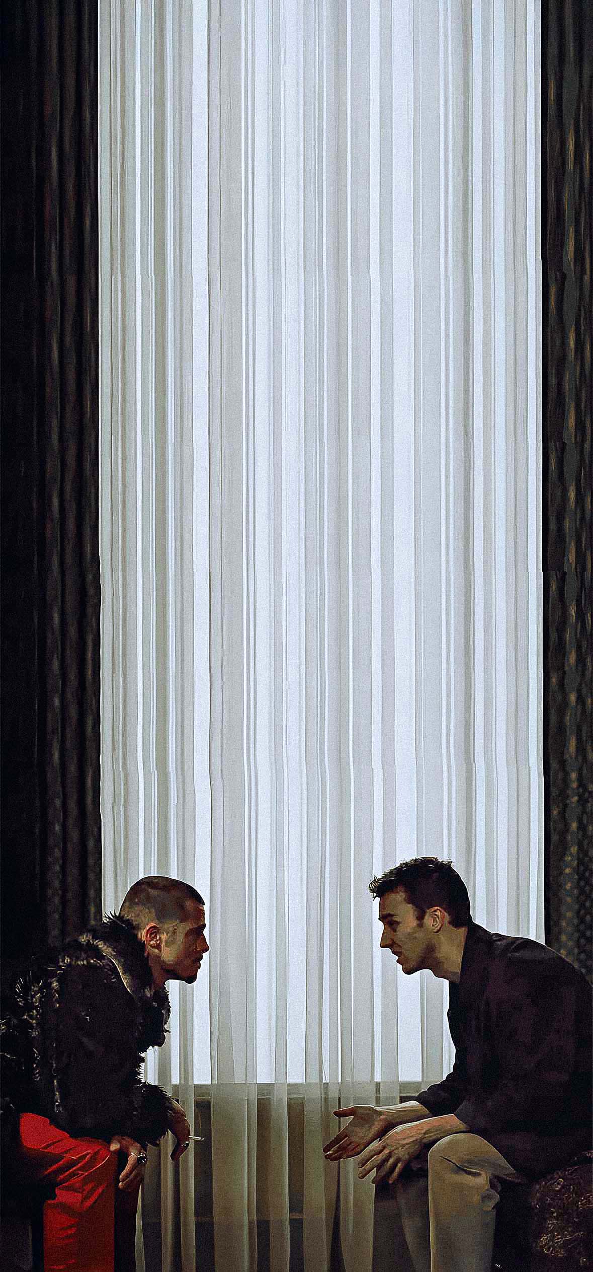 Fight Club Narrator with Tyler Durden 4k Wallpapers for iPhone Fight Club Narrator with Tyler Durden 4k Wallpapers for iPhone — 1179×2526 HD wallpaper