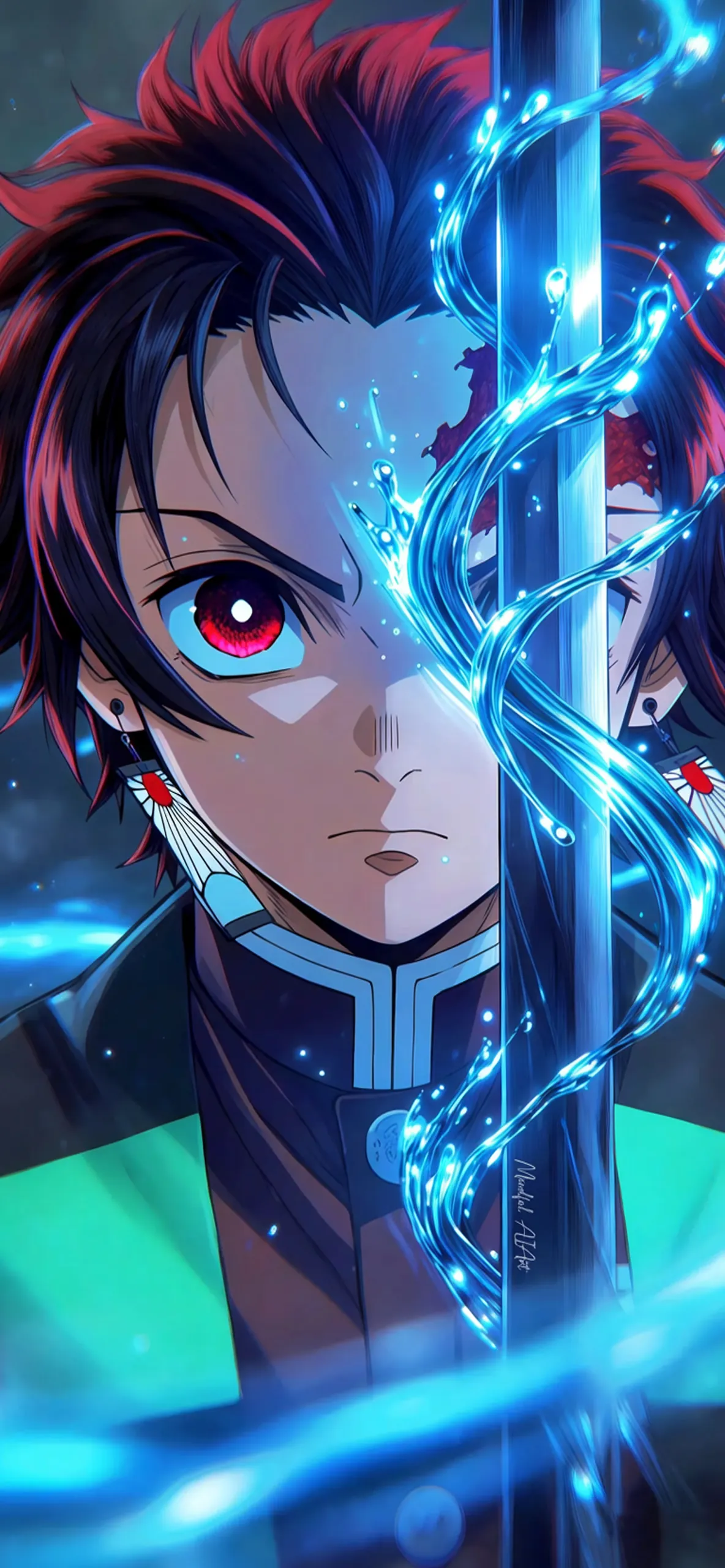 Tanjiro Kamado's 4K Sword Wallpapers for iPhone Tanjiro Kamado's 4K Sword Wallpapers for iPhone — 1184×2560 HD wallpaper