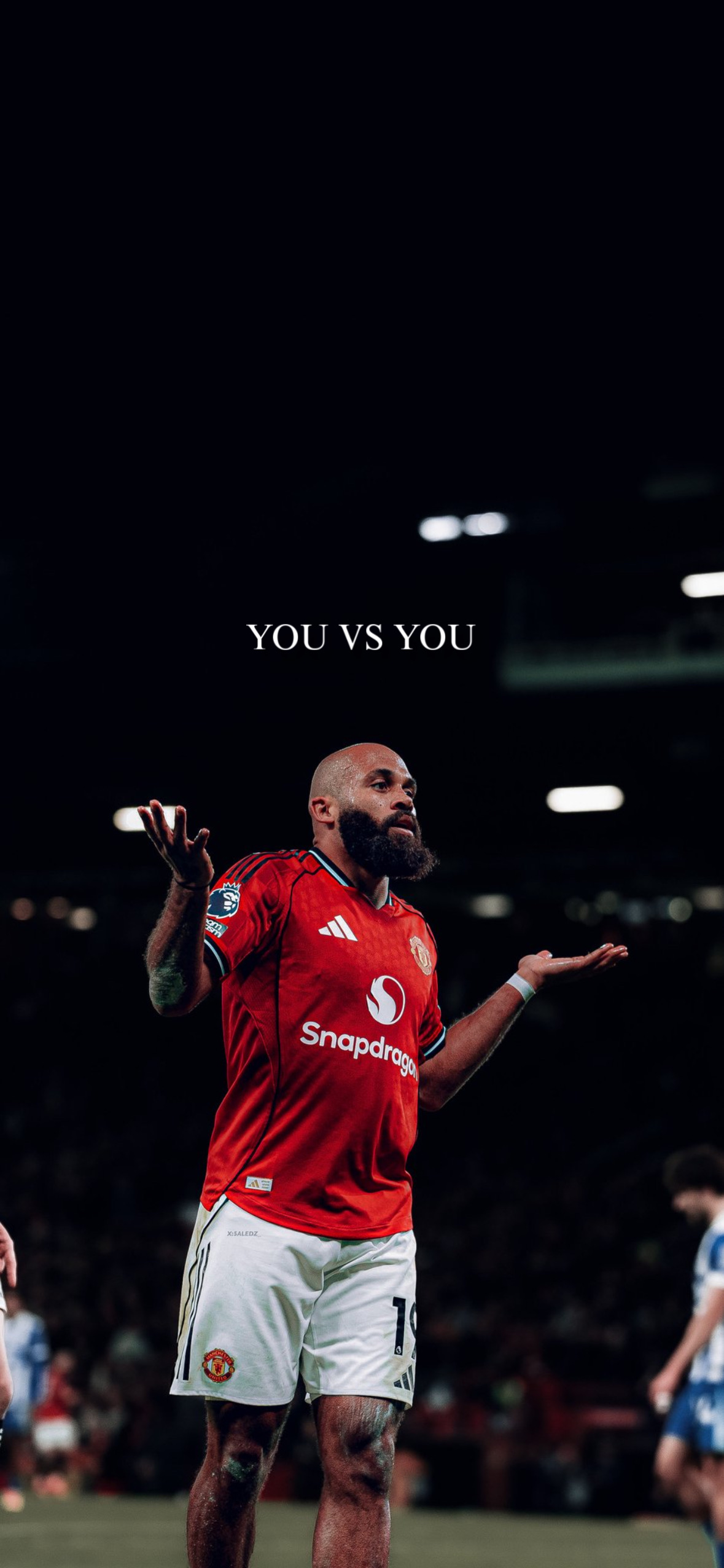 Manchester United F.C. Bryan Mbeumo Quote Wallpaper Manchester United F.C. Bryan Mbeumo Quote Wallpaper — 1179×2552 HD wallpaper