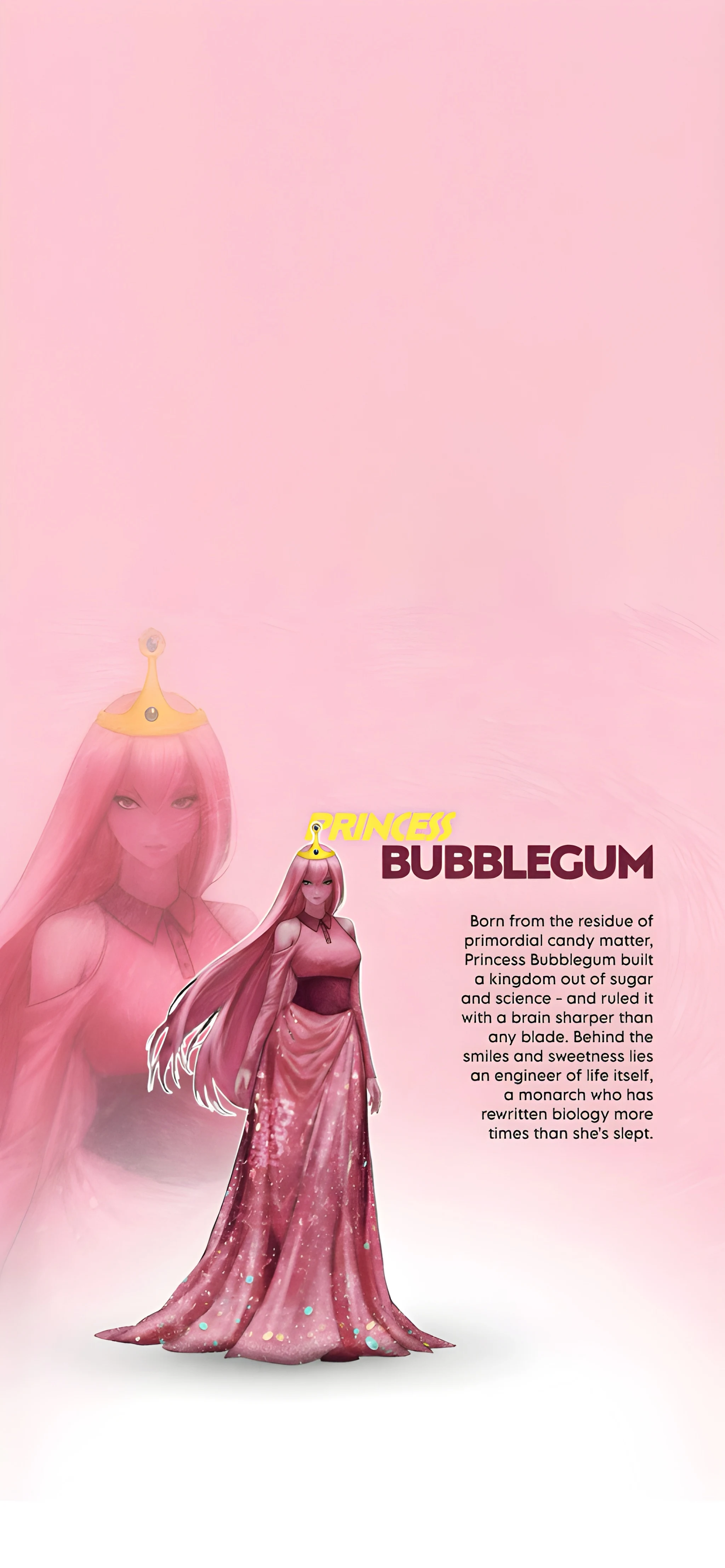 Finn & Princess Bubblegum Art Adventure Time 4k Wallpapers iPhone Finn & Princess Bubblegum Art Adventure Time 4k Wallpapers iPhone — 2048×4428 HD wallpaper