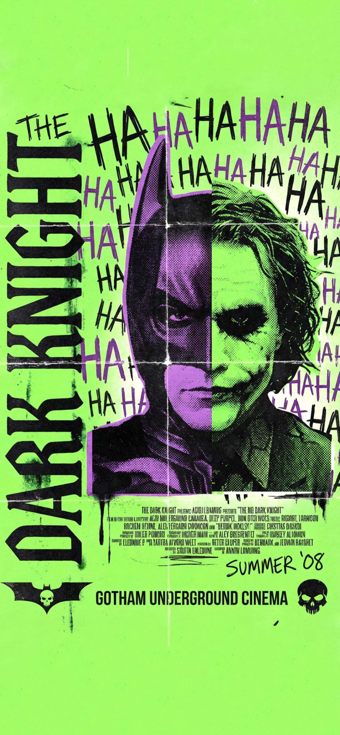 The Dark Knight HAHAHAHAHA - Joker vs. Batman Movie Split Poster 4K Wallpaper The Dark Knight HAHAHAHAHA - Joker vs. Batman Movie Split Poster 4K Wallpaper — 1184×2560 HD wallpaper