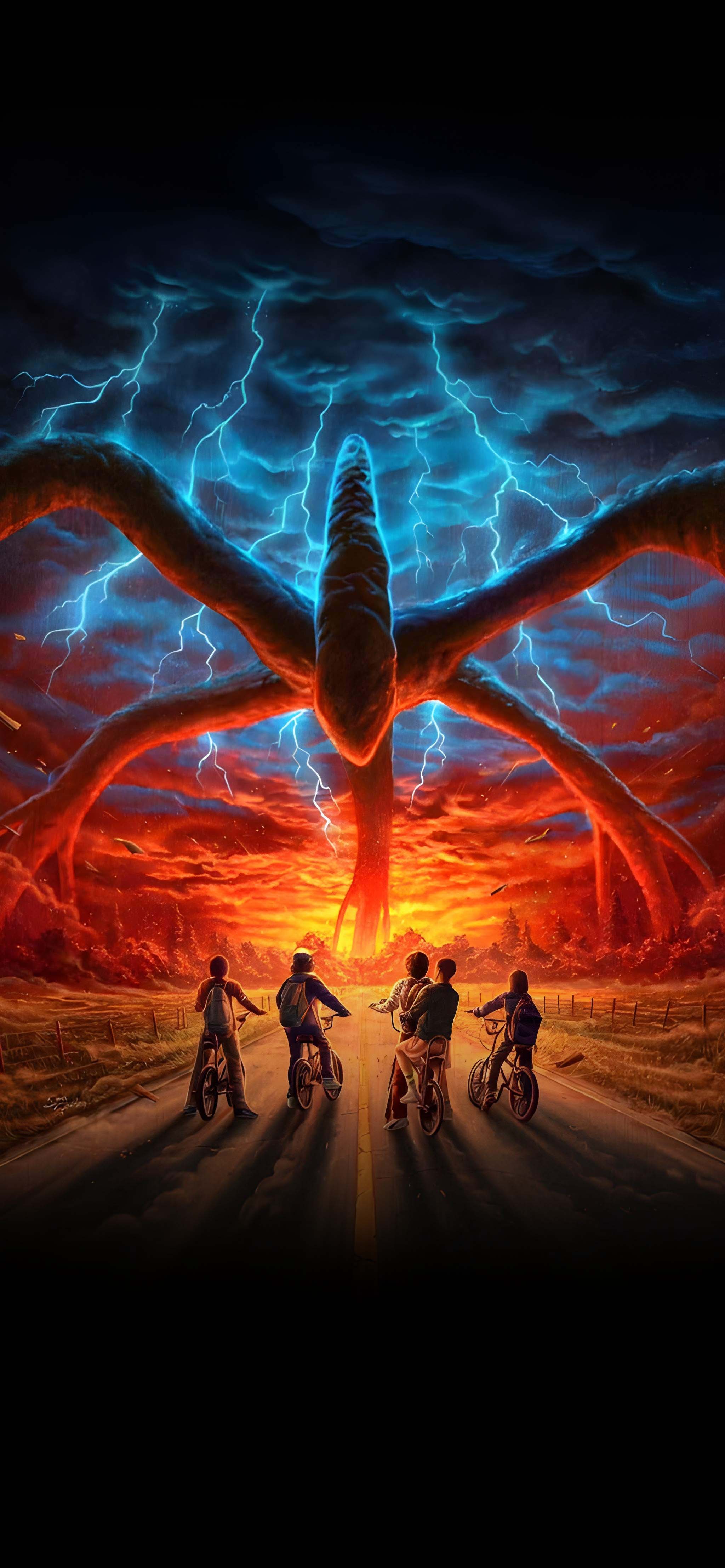Stranger Things 4K Wallpaper Stranger Things 4K Wallpaper — 2048×4428 HD wallpaper