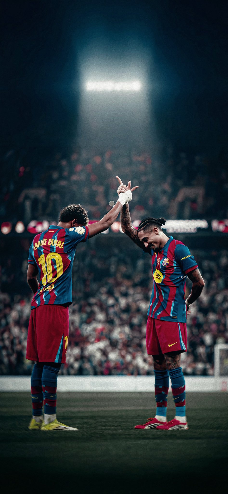 4k raphinha & lamine yamal wallpaper 4k raphinha & lamine yamal wallpaper HD wallpaper
