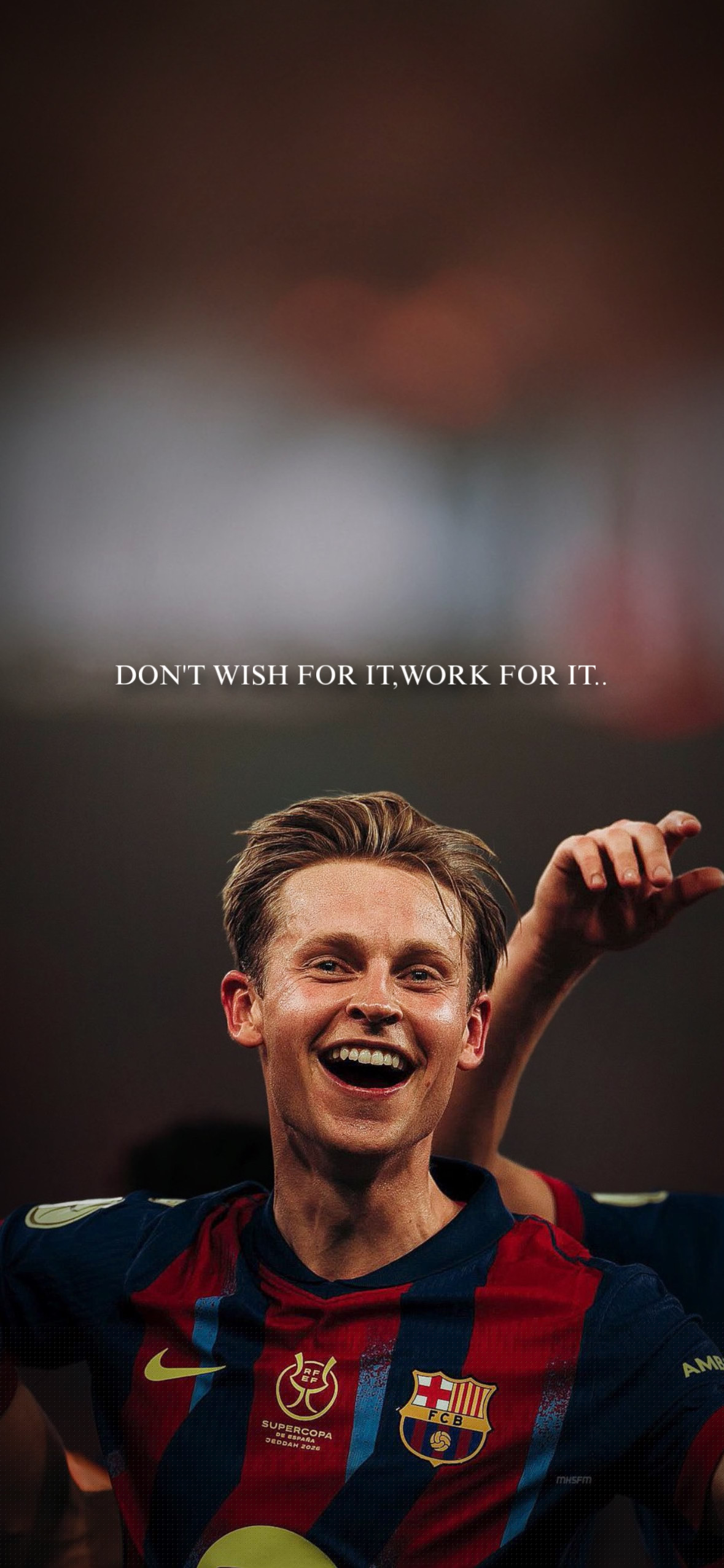 4K Frenkie de Jong iPhone Quote Wallpaper 4K Frenkie de Jong iPhone Quote Wallpaper — 1179×2552 HD wallpaper