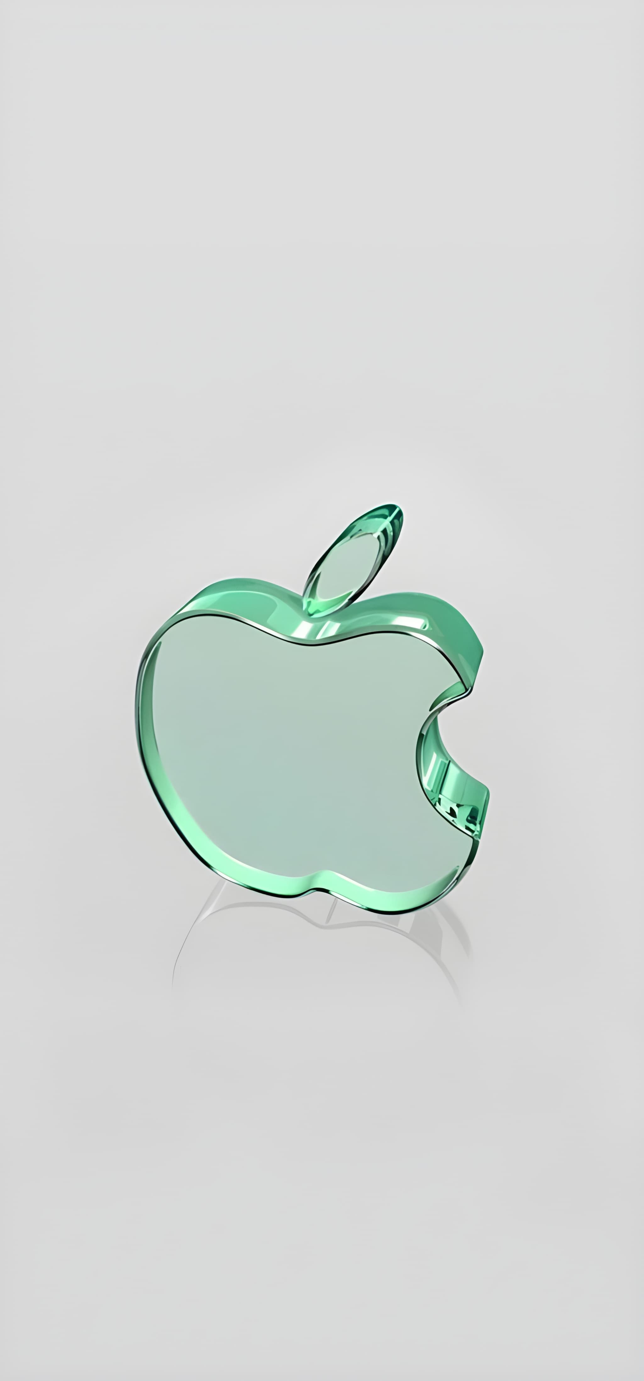 Minimal Glass Apple Logo 4K Wallpaper Minimal Glass Apple Logo 4K Wallpaper — 2048×4388 HD wallpaper