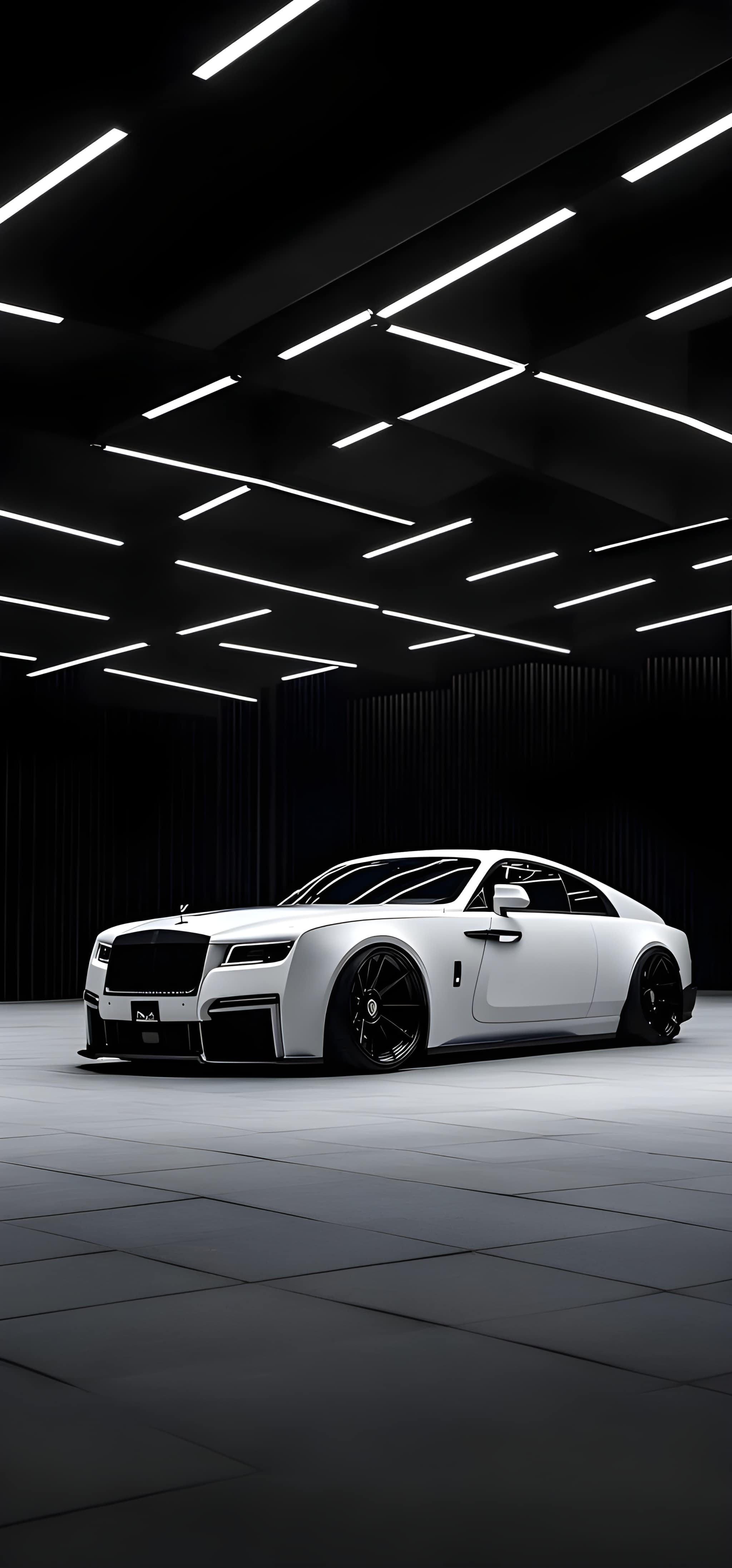 White Rolls-Royce 4K Wallpaper White Rolls-Royce 4K Wallpaper HD wallpaper