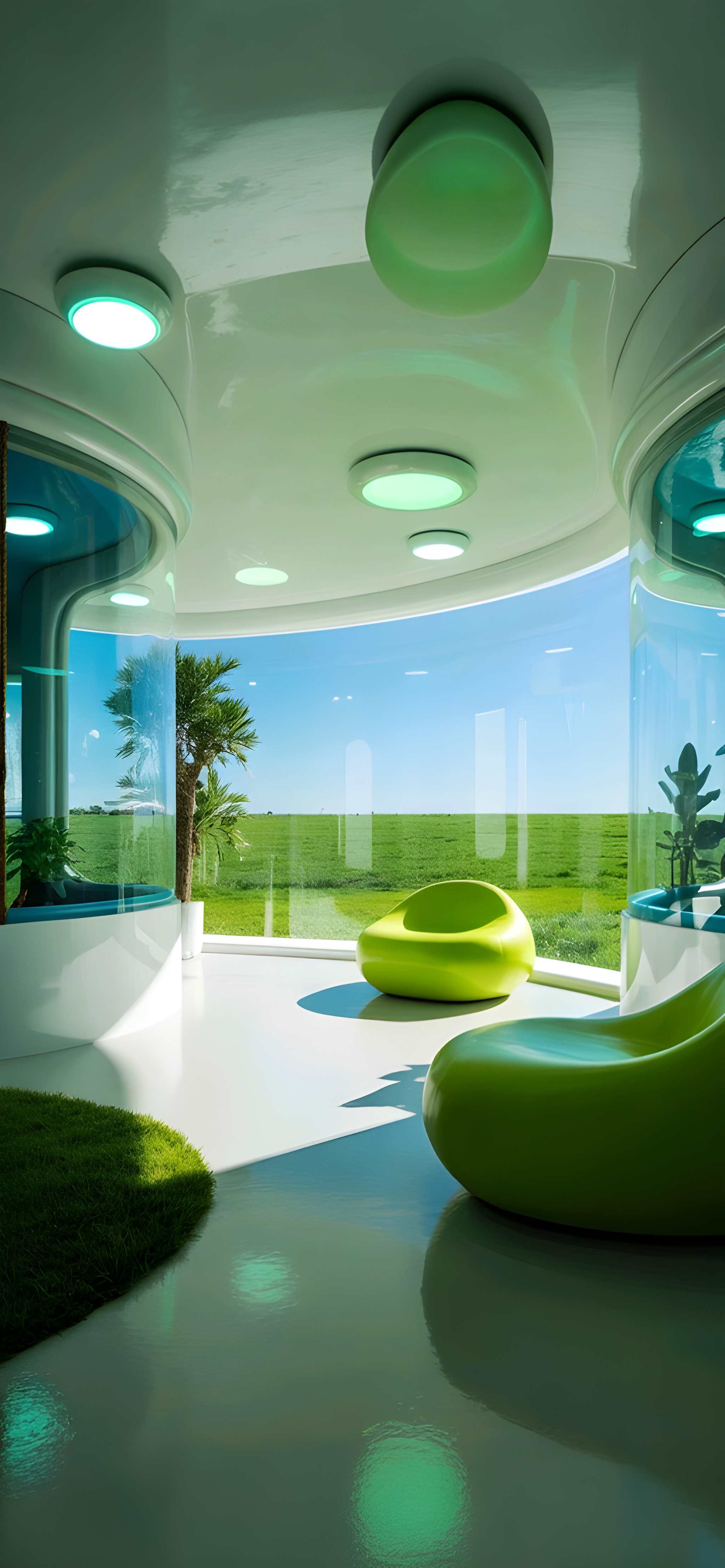Frutiger Aero Lounge 4K Wallpaper Frutiger Aero Lounge 4K Wallpaper HD wallpaper