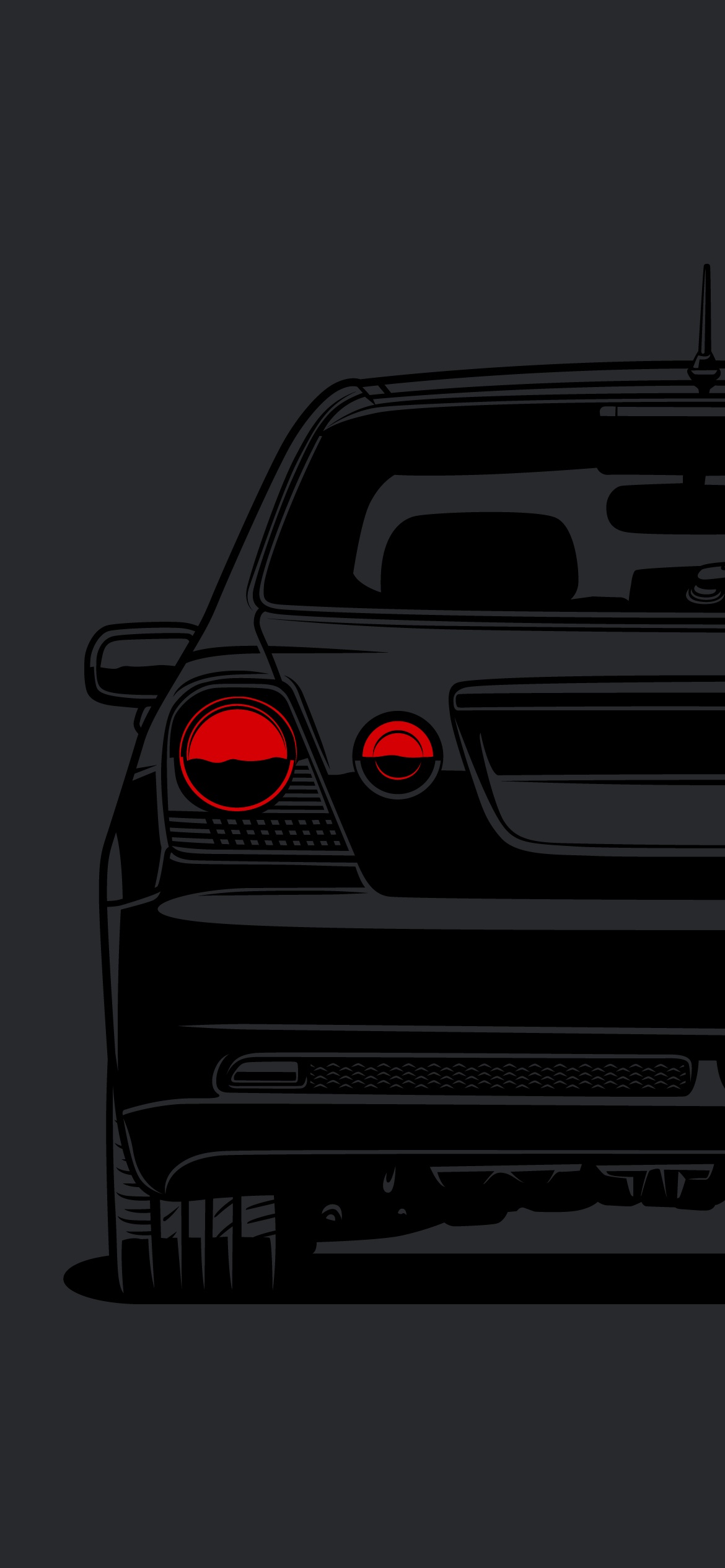 Dark Sedan Tail Lights Wallpaper Dark Sedan Tail Lights Wallpaper — 1170×2532 HD wallpaper
